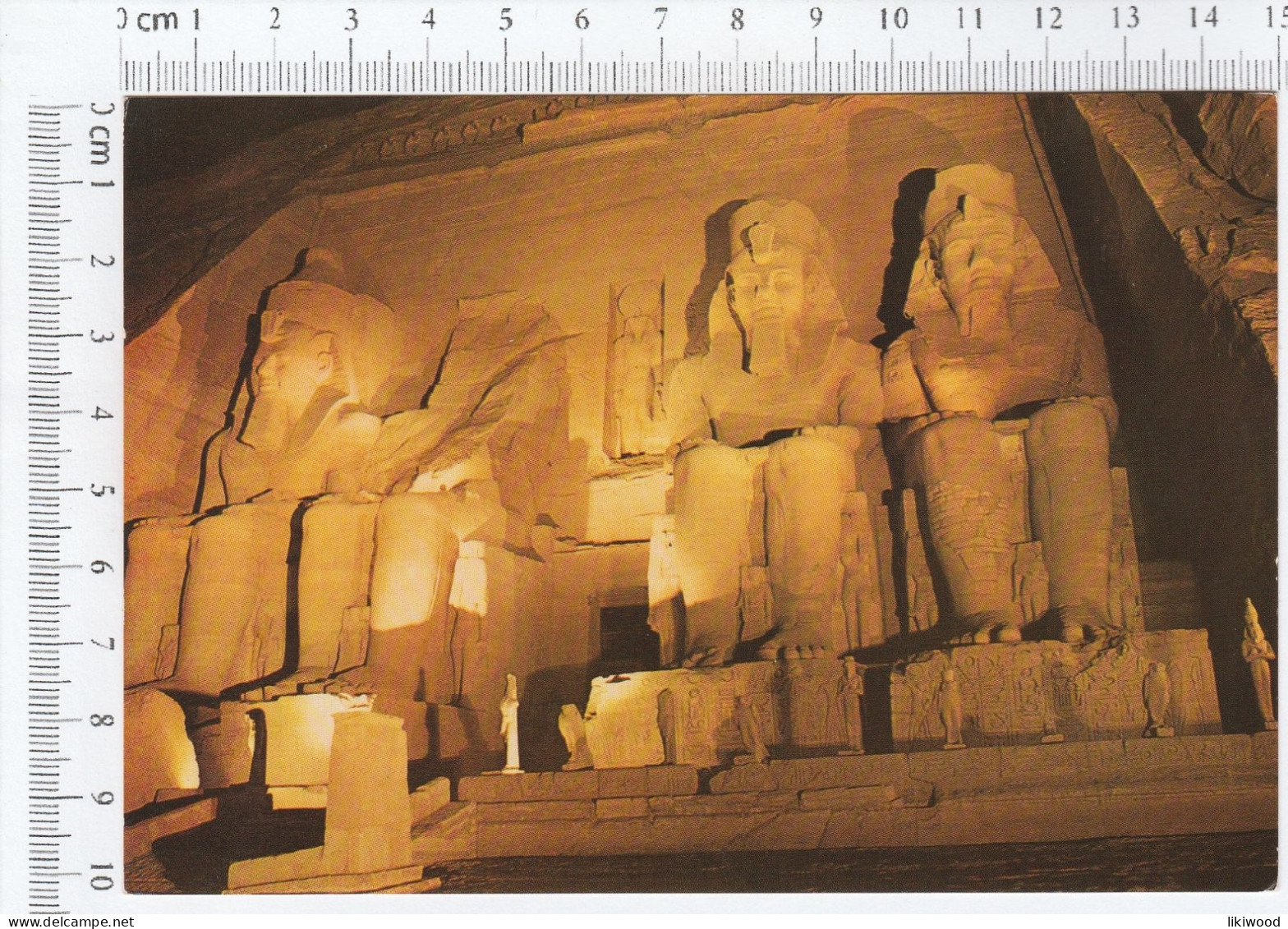 Abu-Simbel Temple Illuminated By Night - Tempel Von Abu Simbel