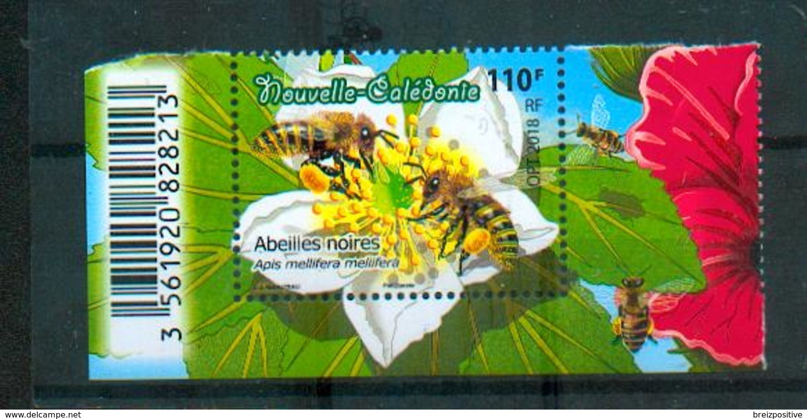 Nouvelle Calédonie / New Caledonia 2018 - Abeille Noire / Black Bee / Apis Mellifera Mellifera - MNH - Abeilles