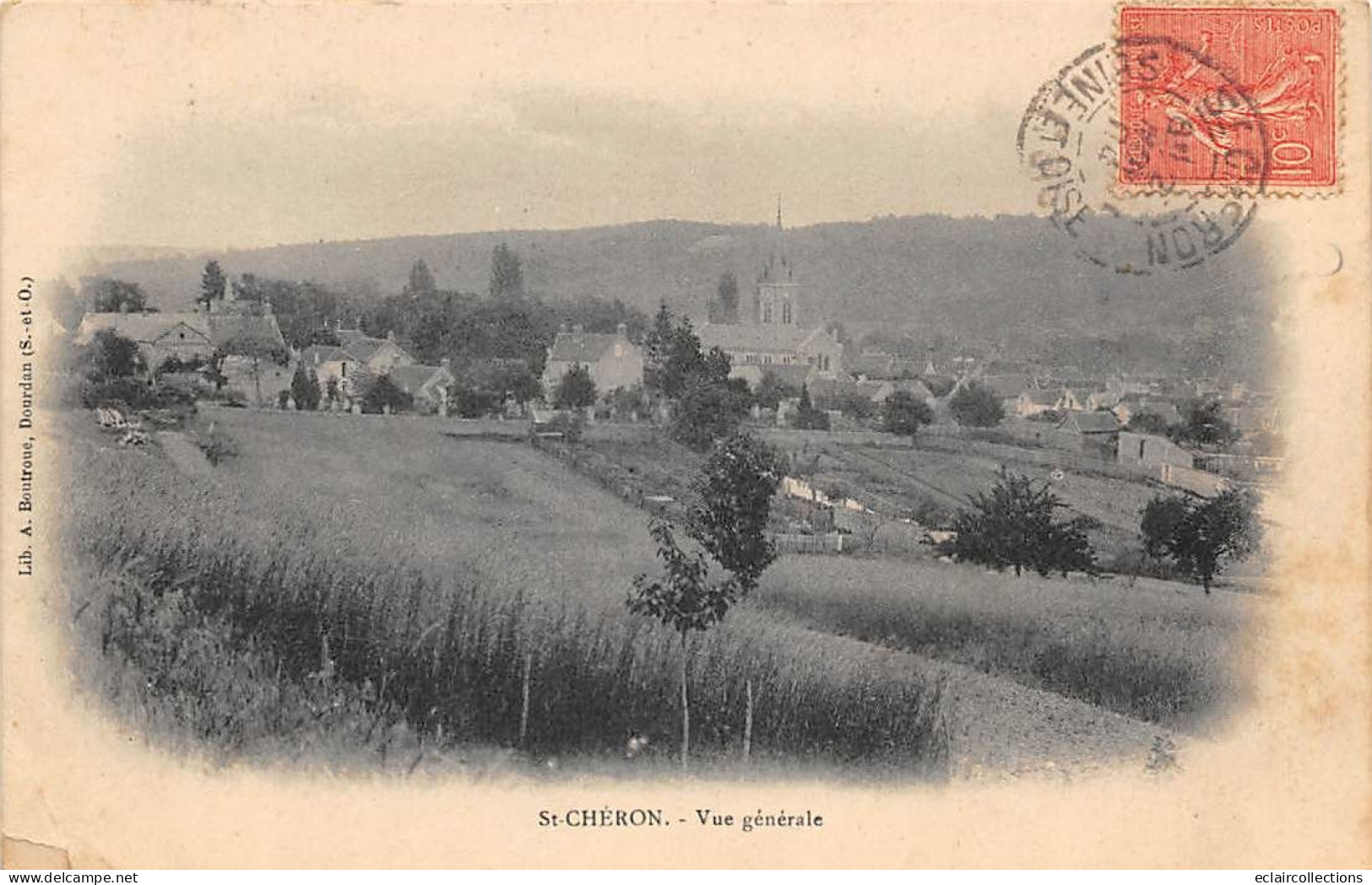 Saint Chéron          91            Vue Générale    -  2  -    (voir Scan) - Saint Cheron