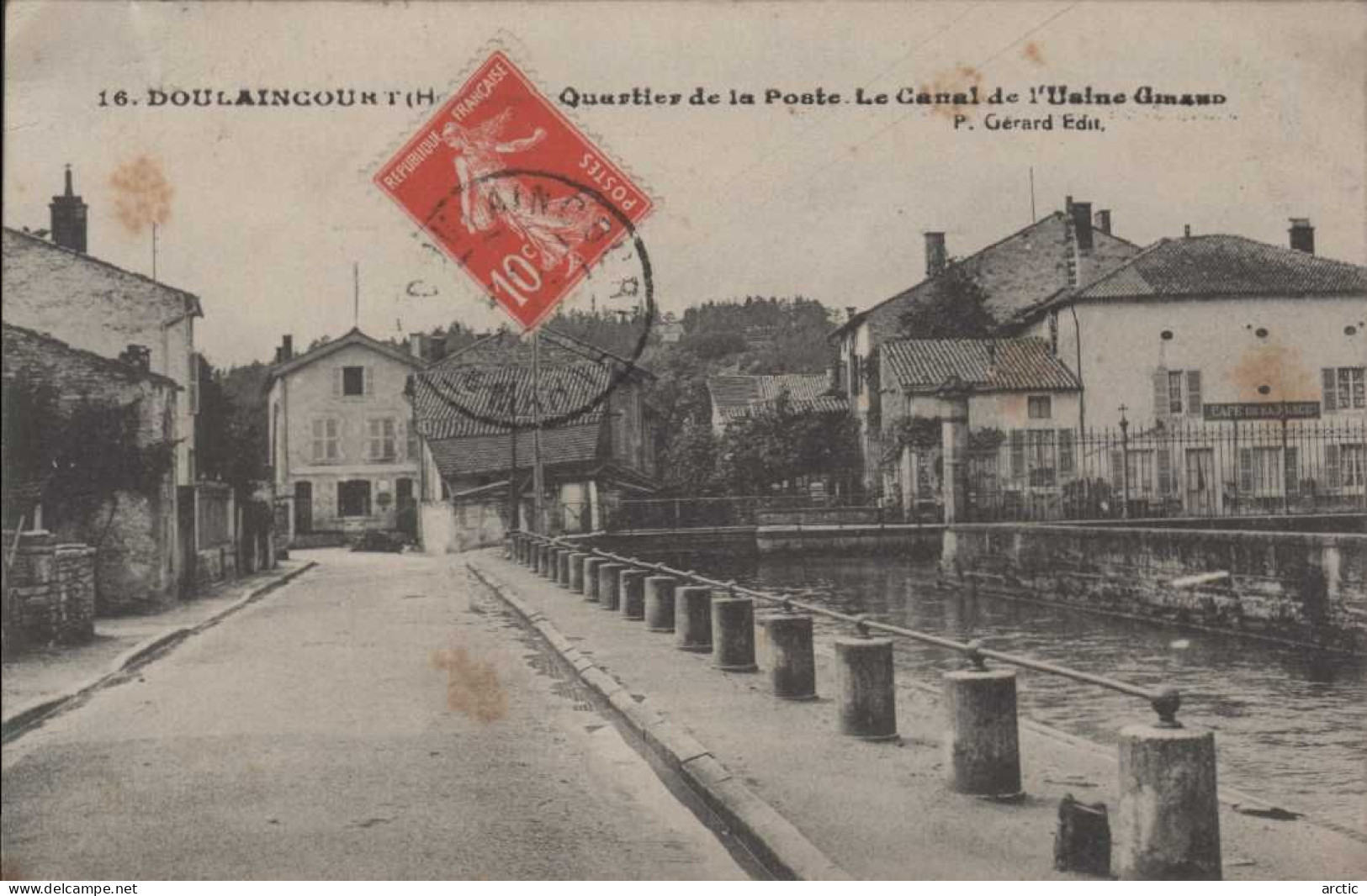 Doulaincourt Quartier De La Poste . Le Canal De L'Usine Giraud - Doulaincourt