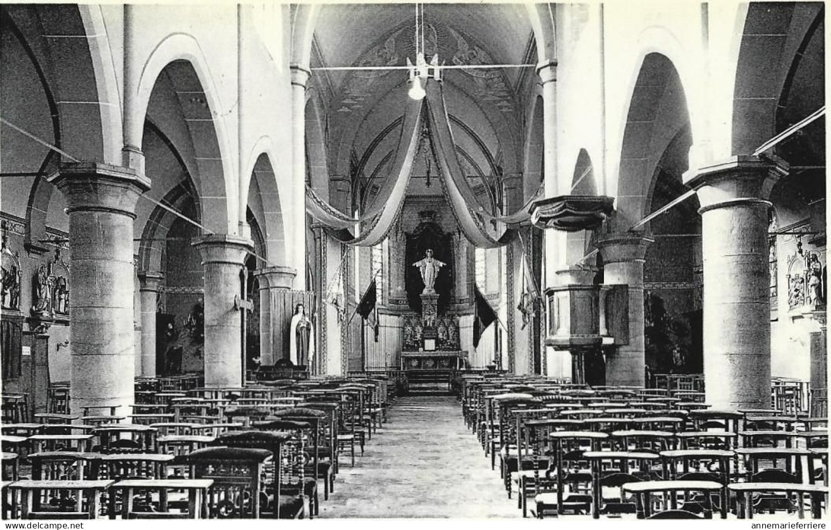 Petit Wasmes Intérieur De L'Eglise St François D'Assise - Colfontaine