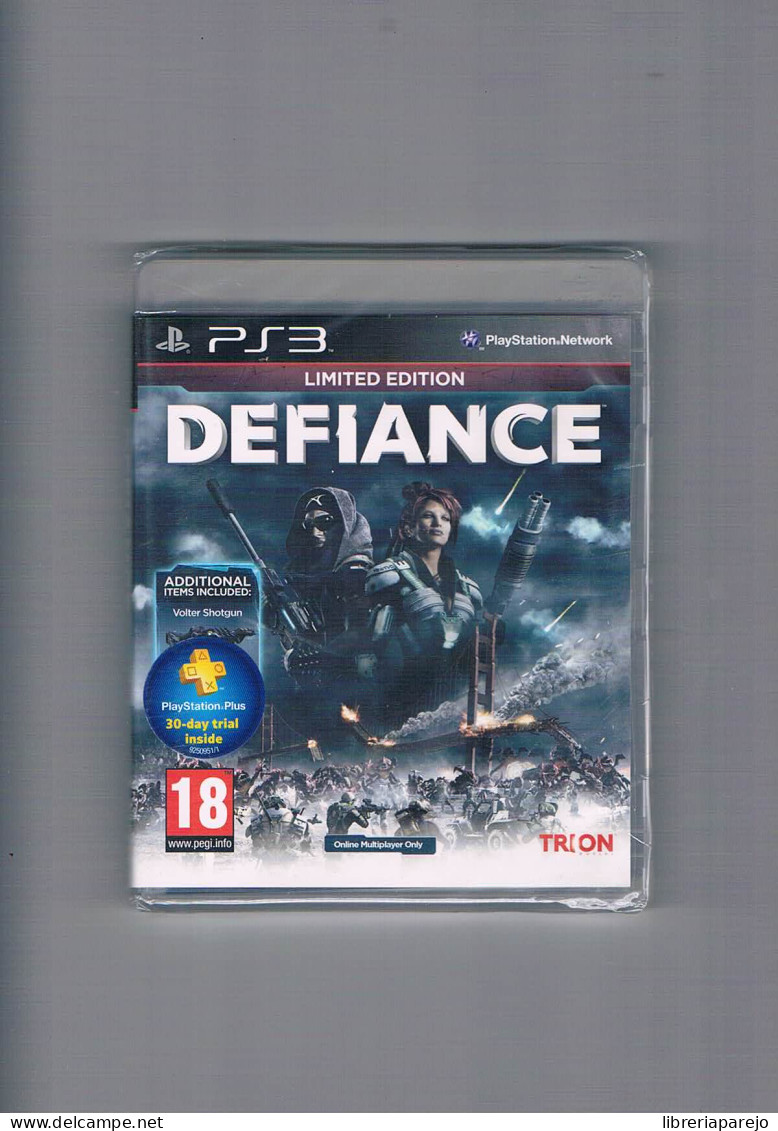Defiance Limited Edition Ps3 Nuevo Precintado Play Station 3 - PS3