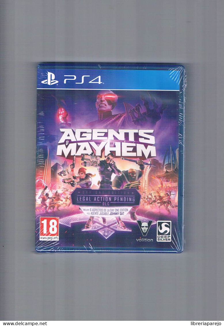 Agents Mayhem Ps4 Nuevo Precintado - PS4