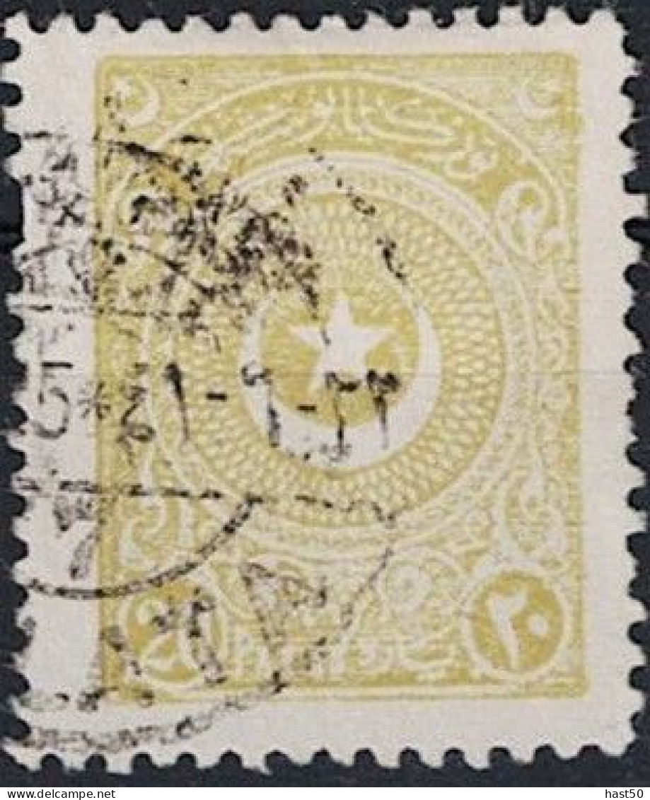 Türkei Turkey Turquie - Stern Und Halbmond Im Kreis (MiNr: 827) 1924 - Gest Used Obl - Gebruikt