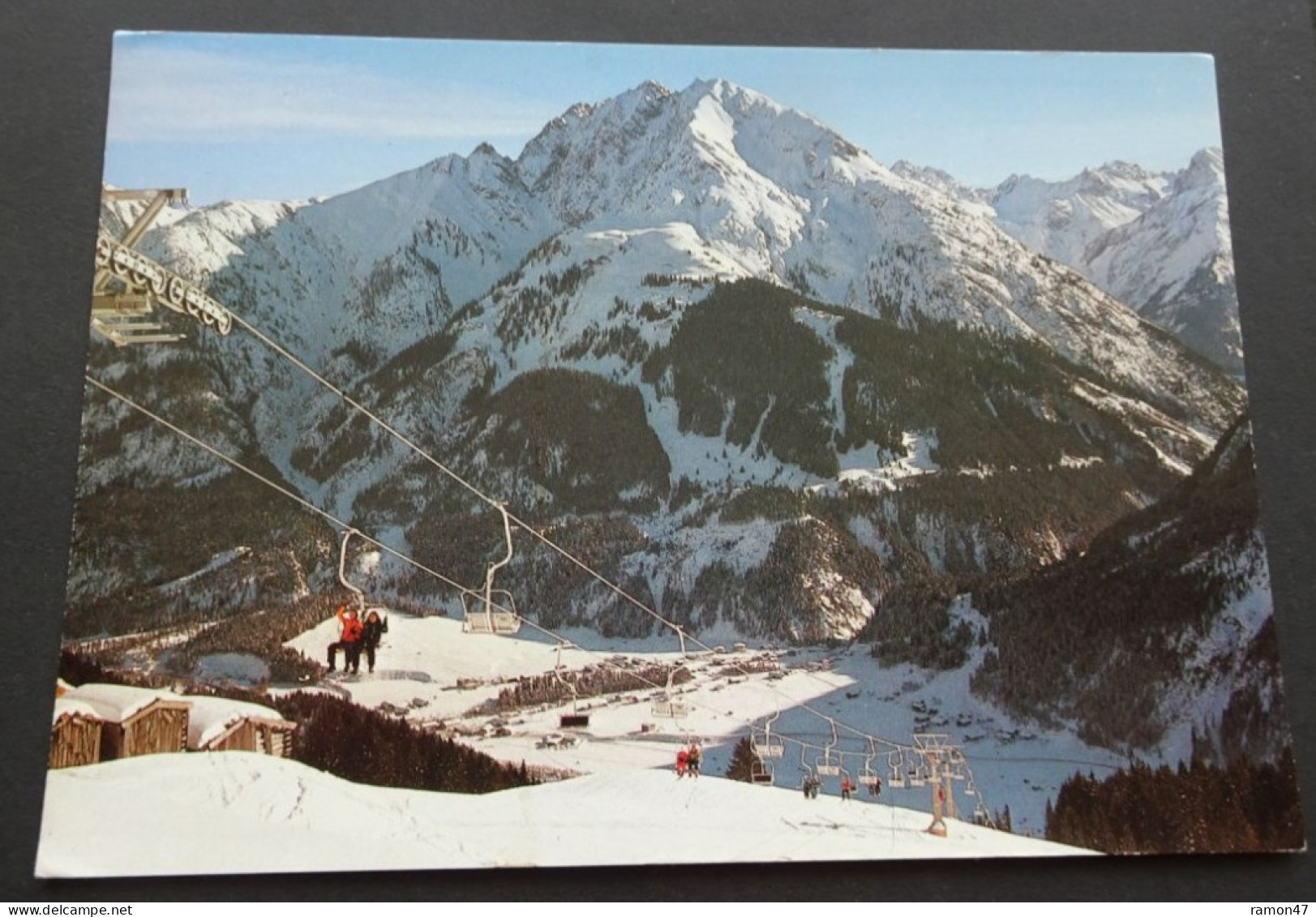 Jöchelspitze Mit Jöchelspitzbahn - Skigebiet - Kunstverlag Franz Milz, Reutte - # W 220/75 - Lechtal