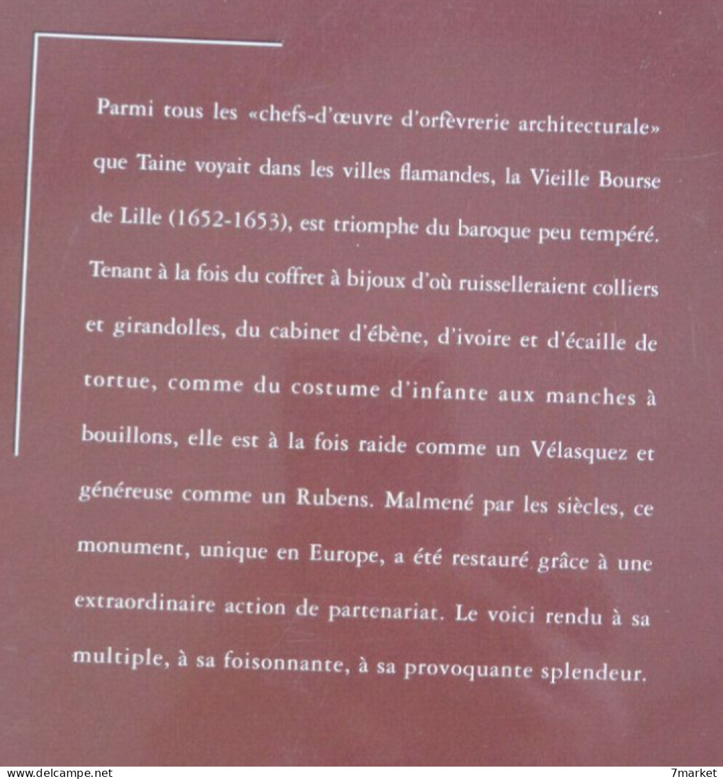 Sam Bellet, Michel Marcq - La Vieille Bourse De Lille. Regards Sur Une Renaissance / éd. Du Quesne, Année 1995 - Picardie - Nord-Pas-de-Calais