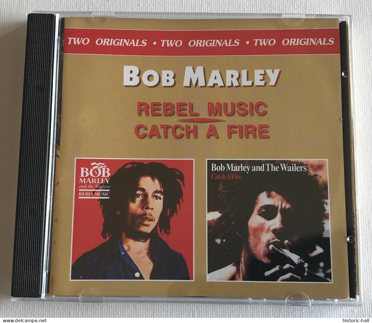 BOB MARLEY - Rebel Music / Catch A Fire - CD  - 1973/86 - RUSSIAN Press - Reggae