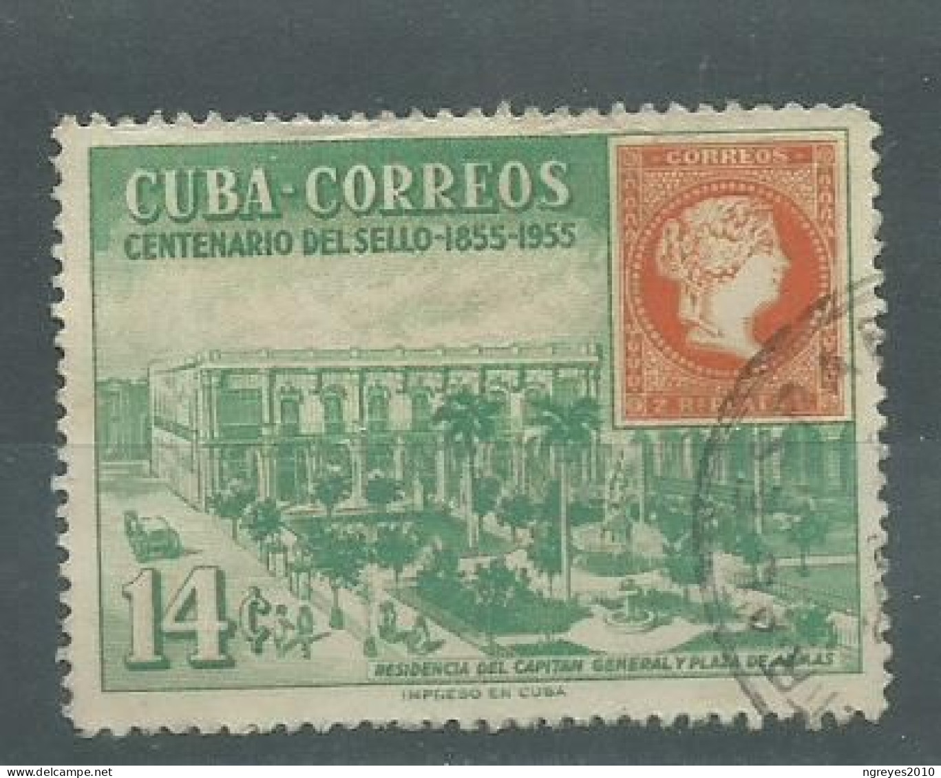 230044338  CUBA  YVERT  Nº425 - Usati