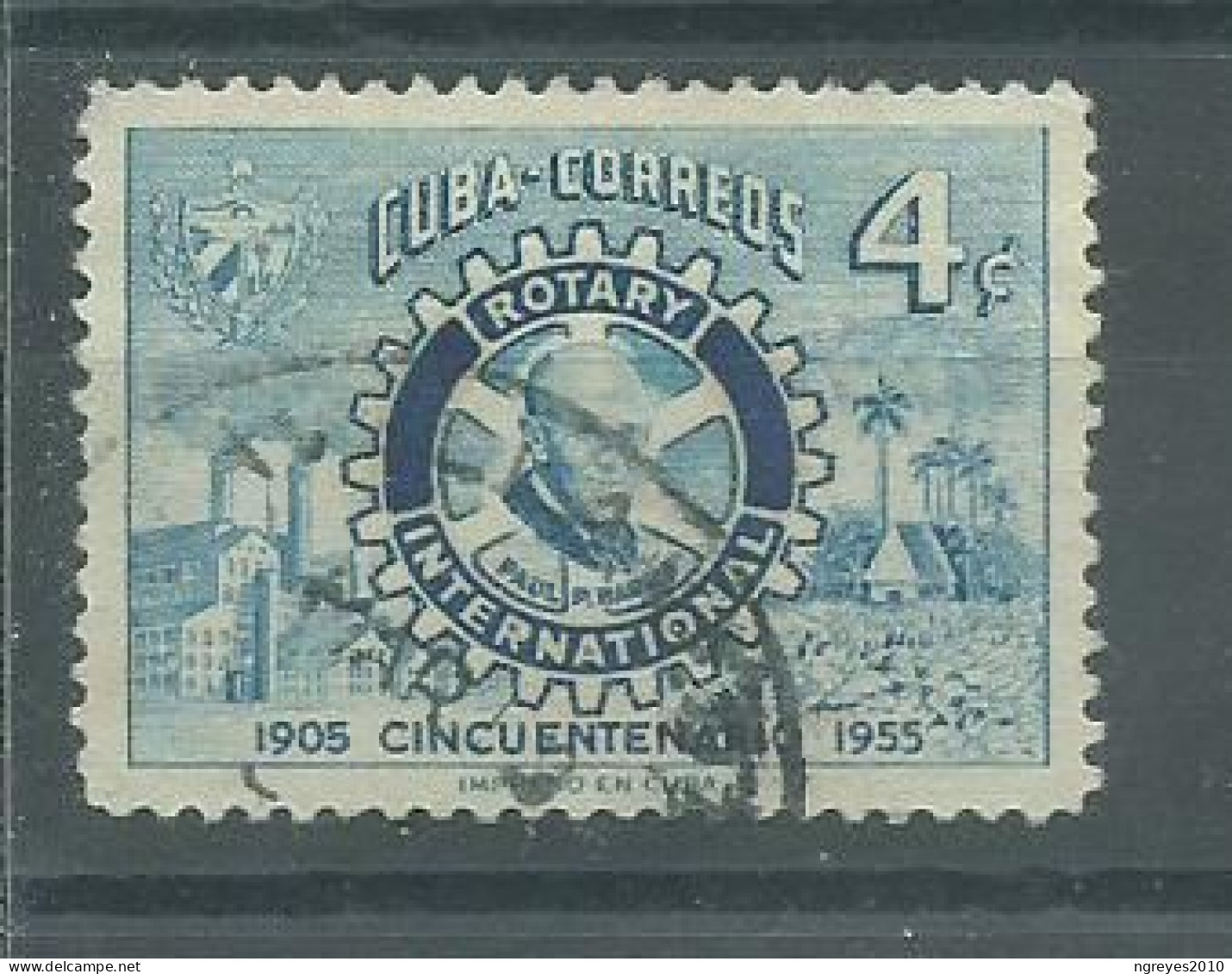 230044342  CUBA  YVERT  Nº419 - Used Stamps