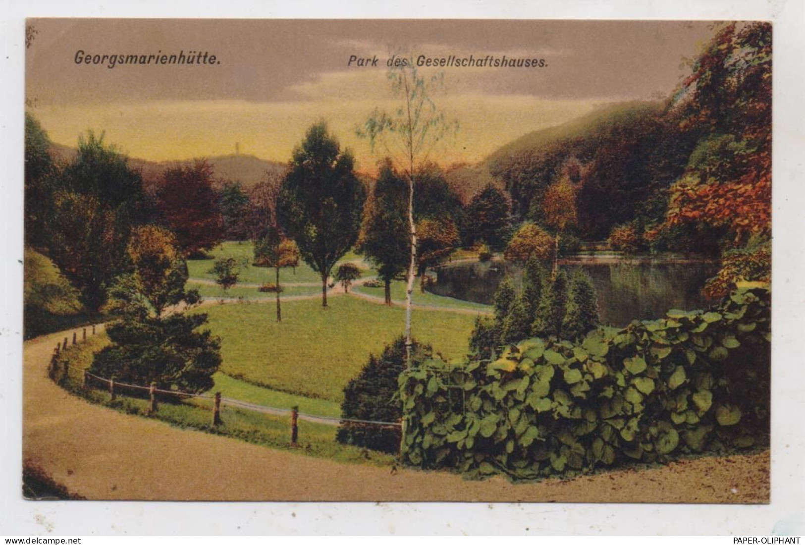 4504 GEORGSMARIENHÜTTE, Park Des Gesellsschaftshauses - Georgsmarienhuette