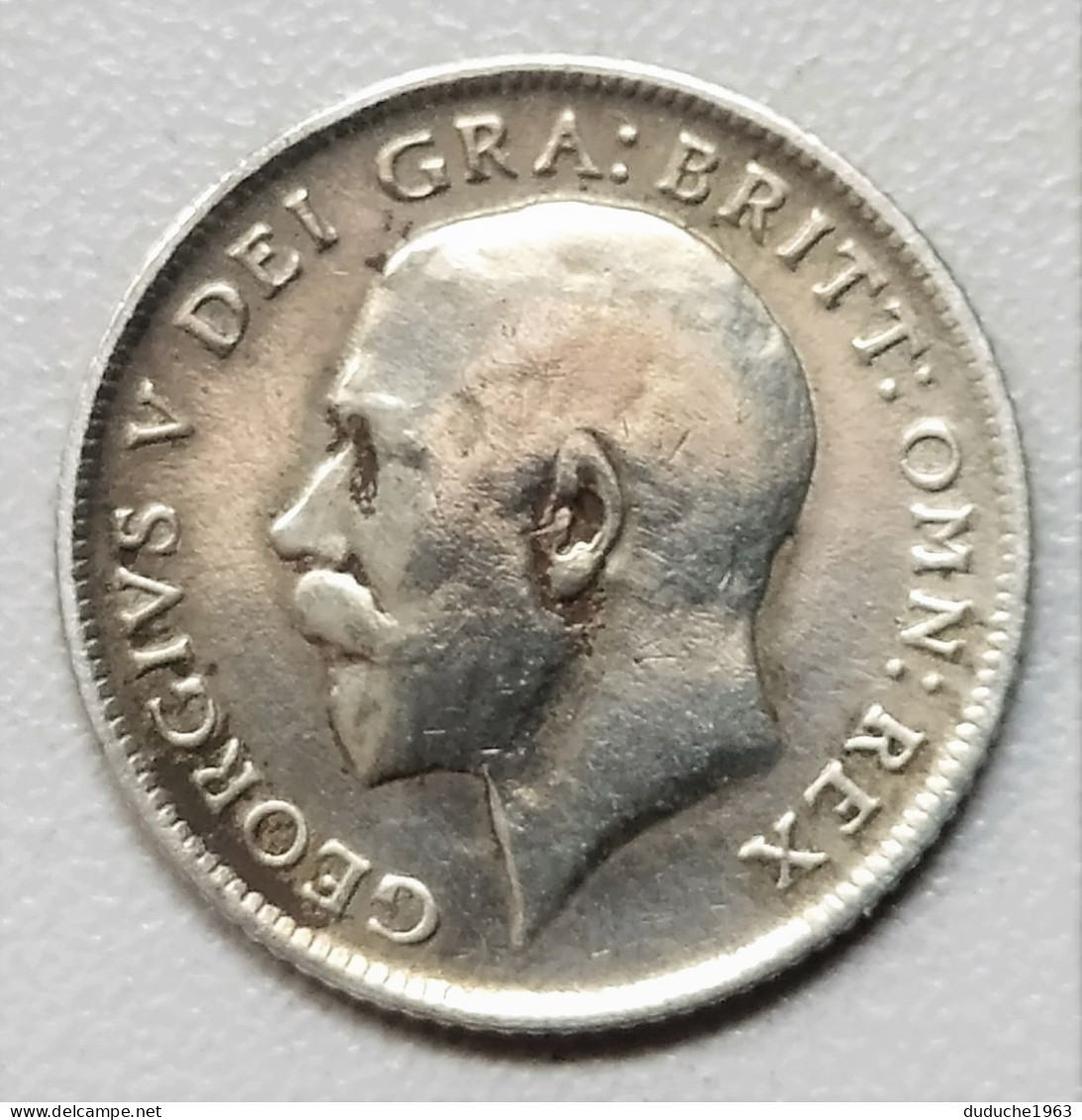 Grande Bretagne - 6 Pence Argent 1914 - H. 6 Pence