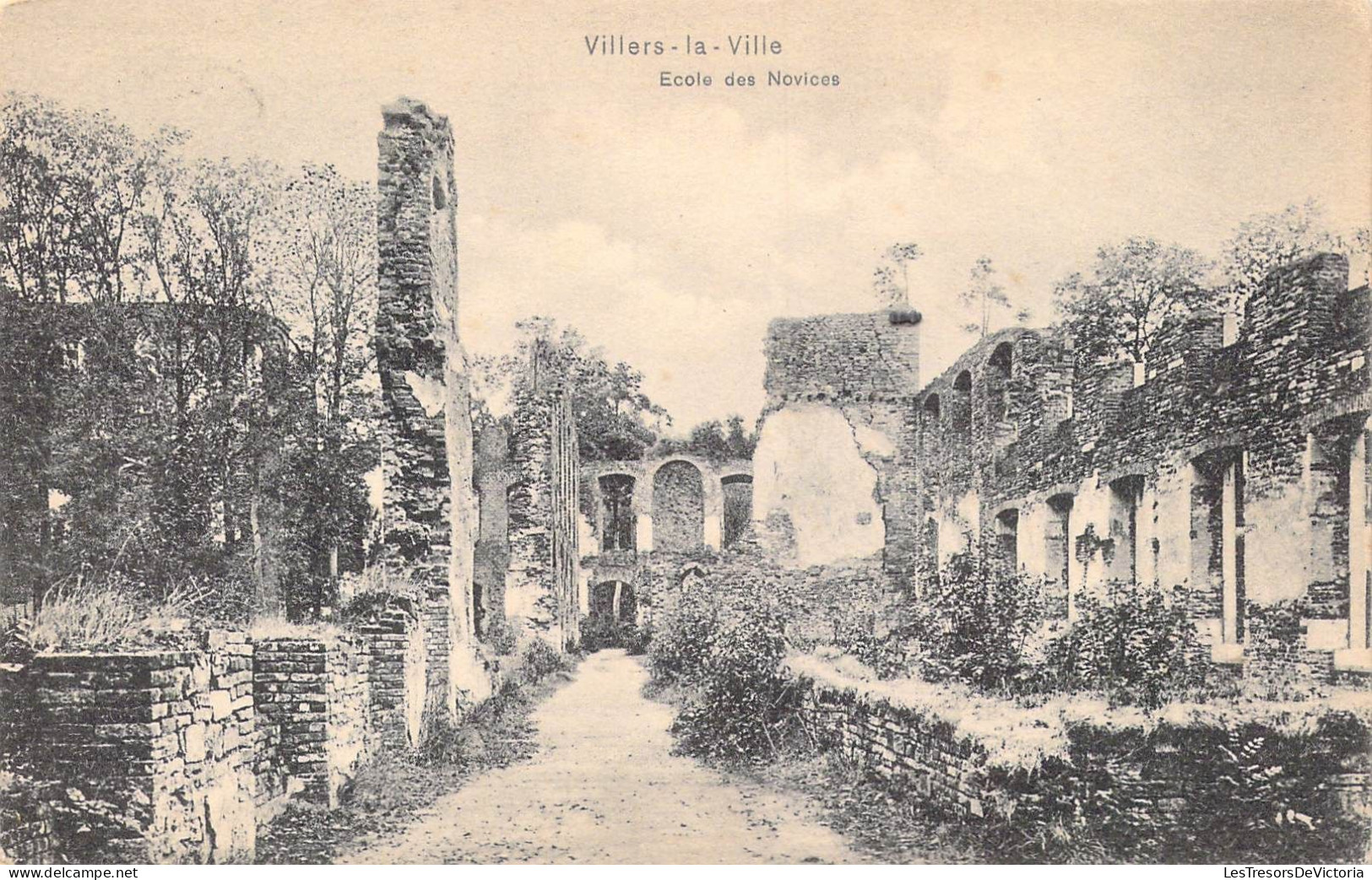BELGIQUE - Villers-la-Ville - Ecole Des Novices - Carte Postale Ancienne - Villers-la-Ville