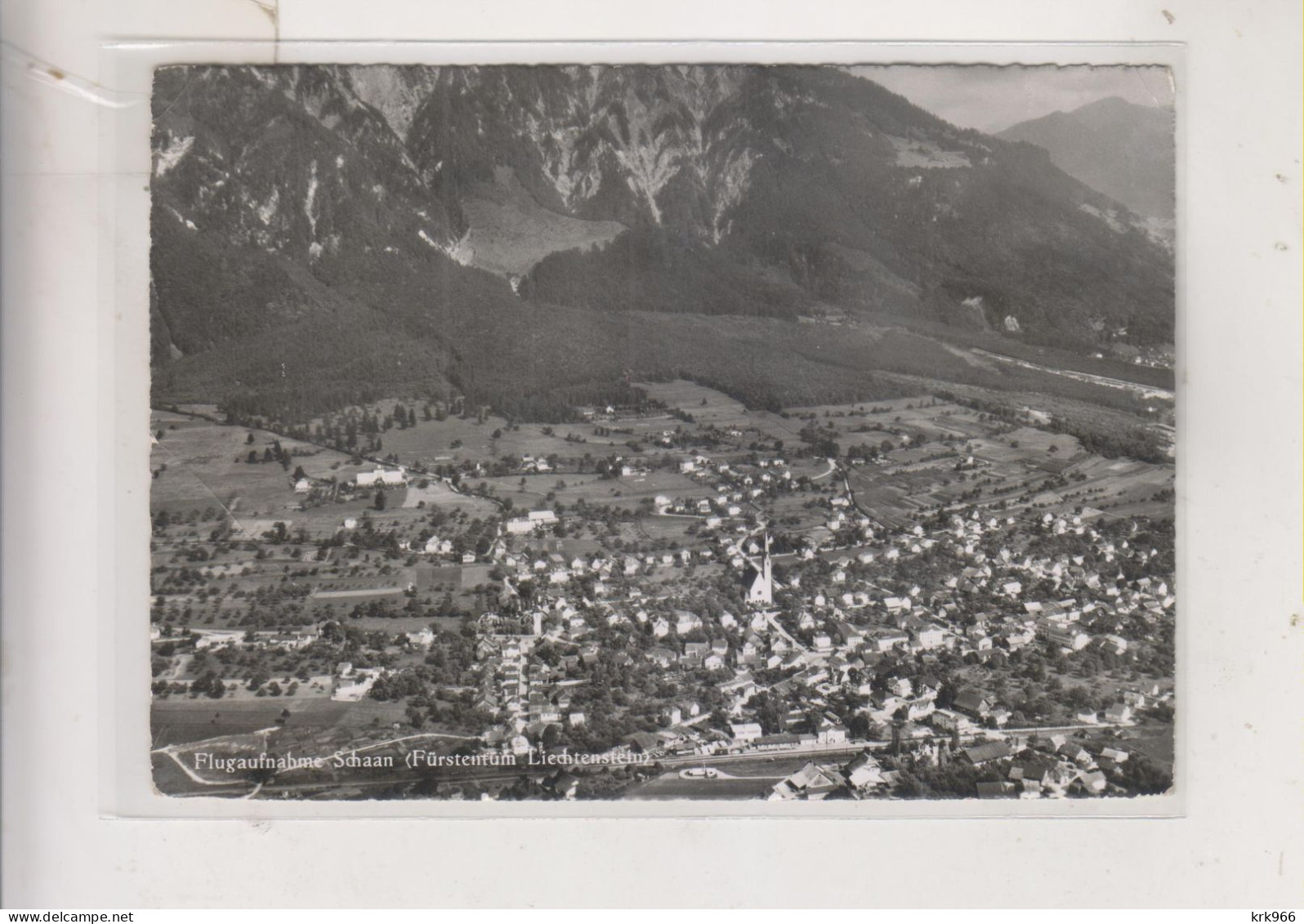 LIECHTENSTEIN, SCHAAU Nice Registered Postcard To Germany - Briefe U. Dokumente