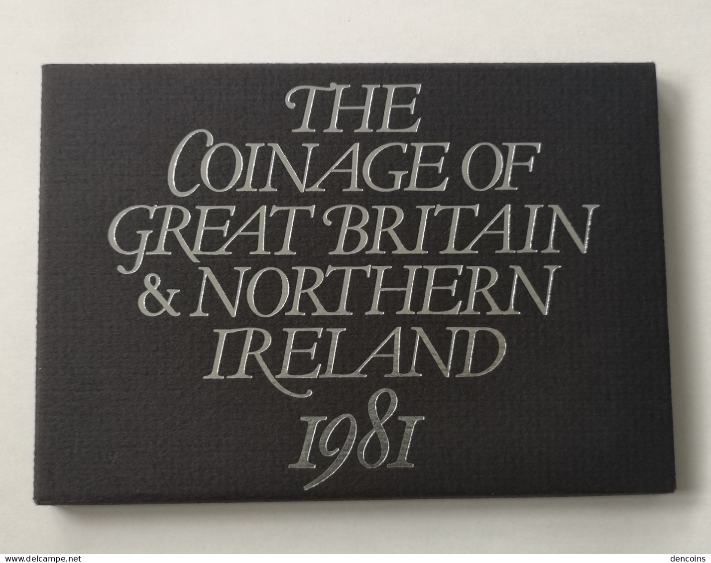 UNITED KINGDOM 1981 GREAT BRITAIN PROOF COIN SET – ORIGINAL - GRAN BRETAÑA GB - Mint Sets & Proof Sets