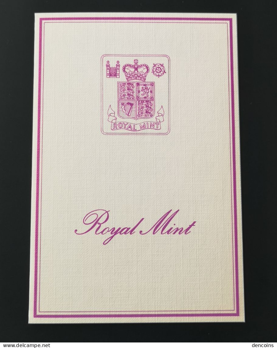UNITED KINGDOM 1981 GREAT BRITAIN PROOF COIN SET – ORIGINAL - GRAN BRETAÑA GB - Mint Sets & Proof Sets