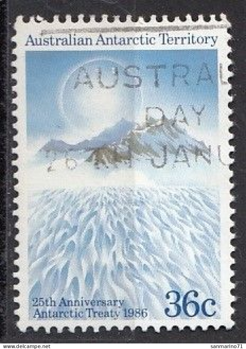 AUSTRALIA Antarctic 73,used,falc Hinged - Oblitérés