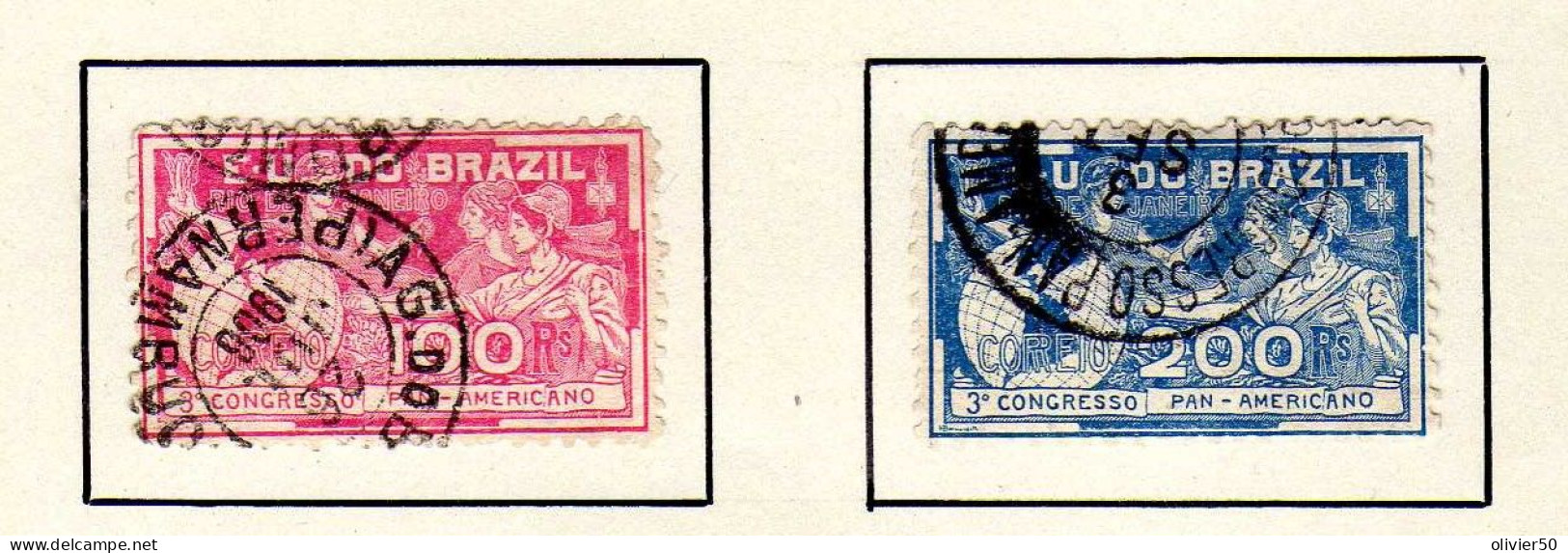 Bresil  (1906) - 3eme Congres Panamericain - Oblit - Used Stamps