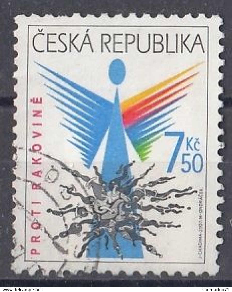 CZECH REPUBLIC 504,used,falc Hinged - Oblitérés