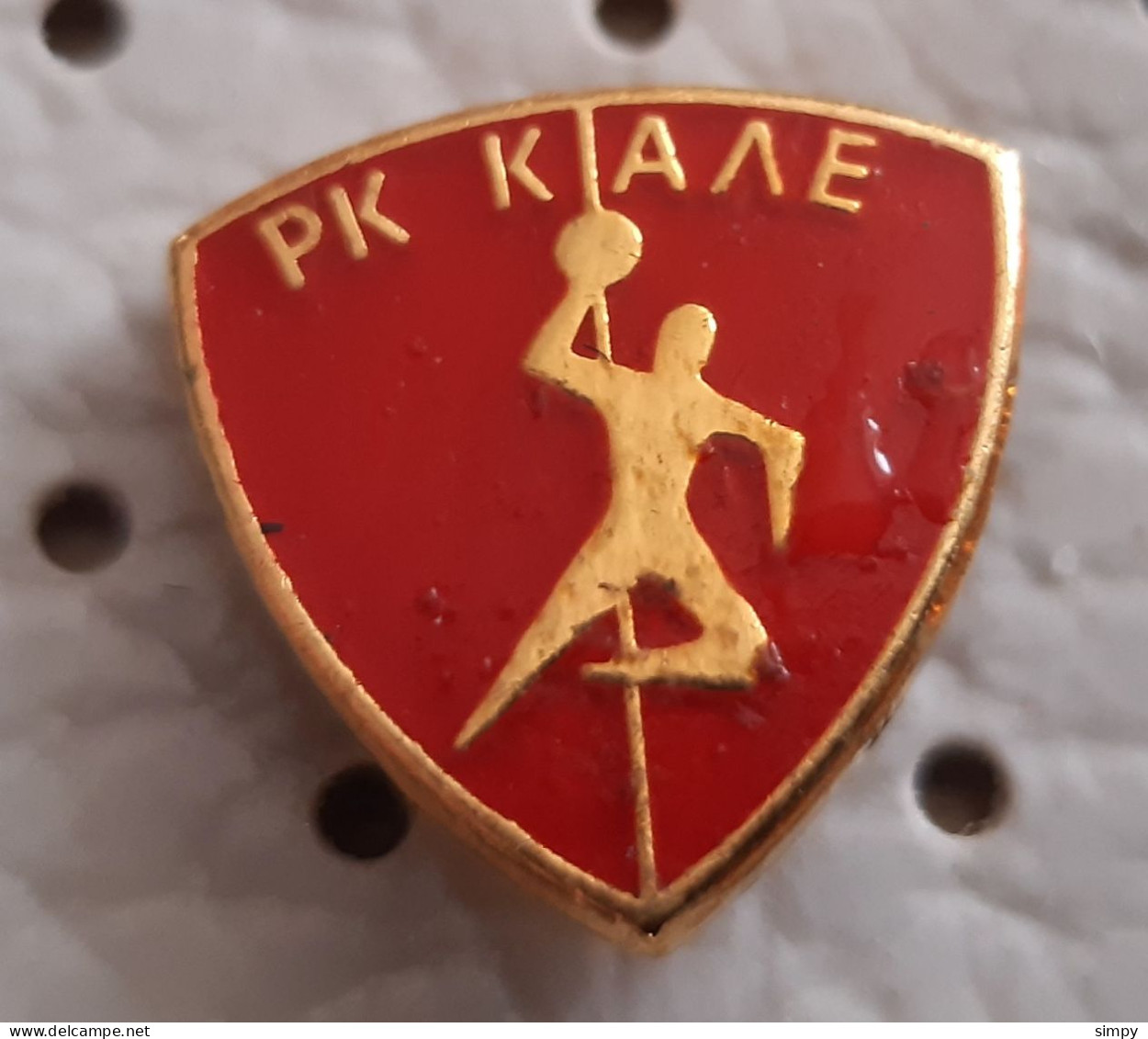 Handball Club RK KALE Skopje Macedonia Ex Yugoslavia  Pin - Handbal