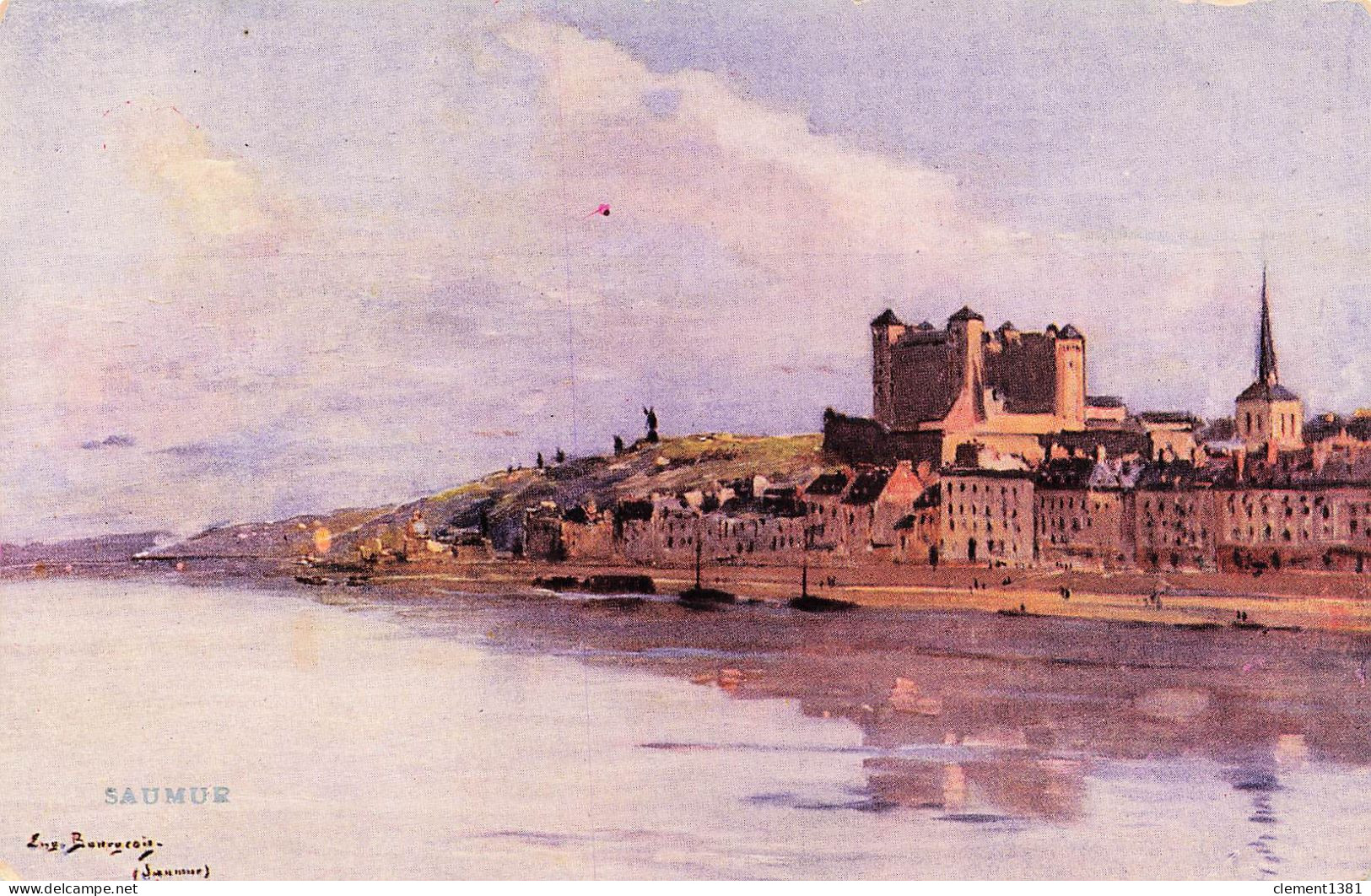 Illustrateur Illustration Eugene BOURGEOIS Les Sites De France Bords De La Loire S V N°9 - Bourgeois