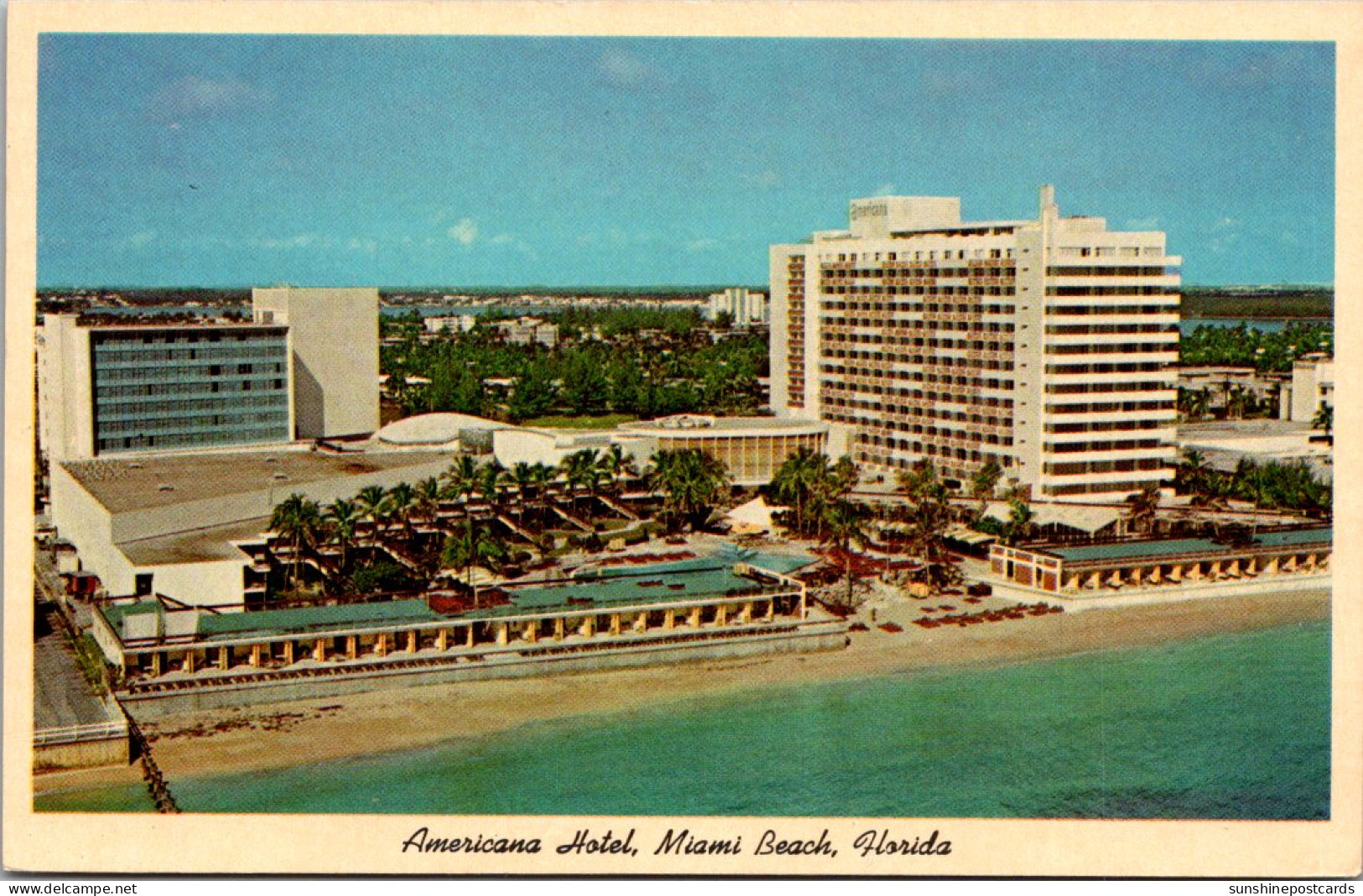 Florida Miami Beach The Americana Hotel  - Miami Beach