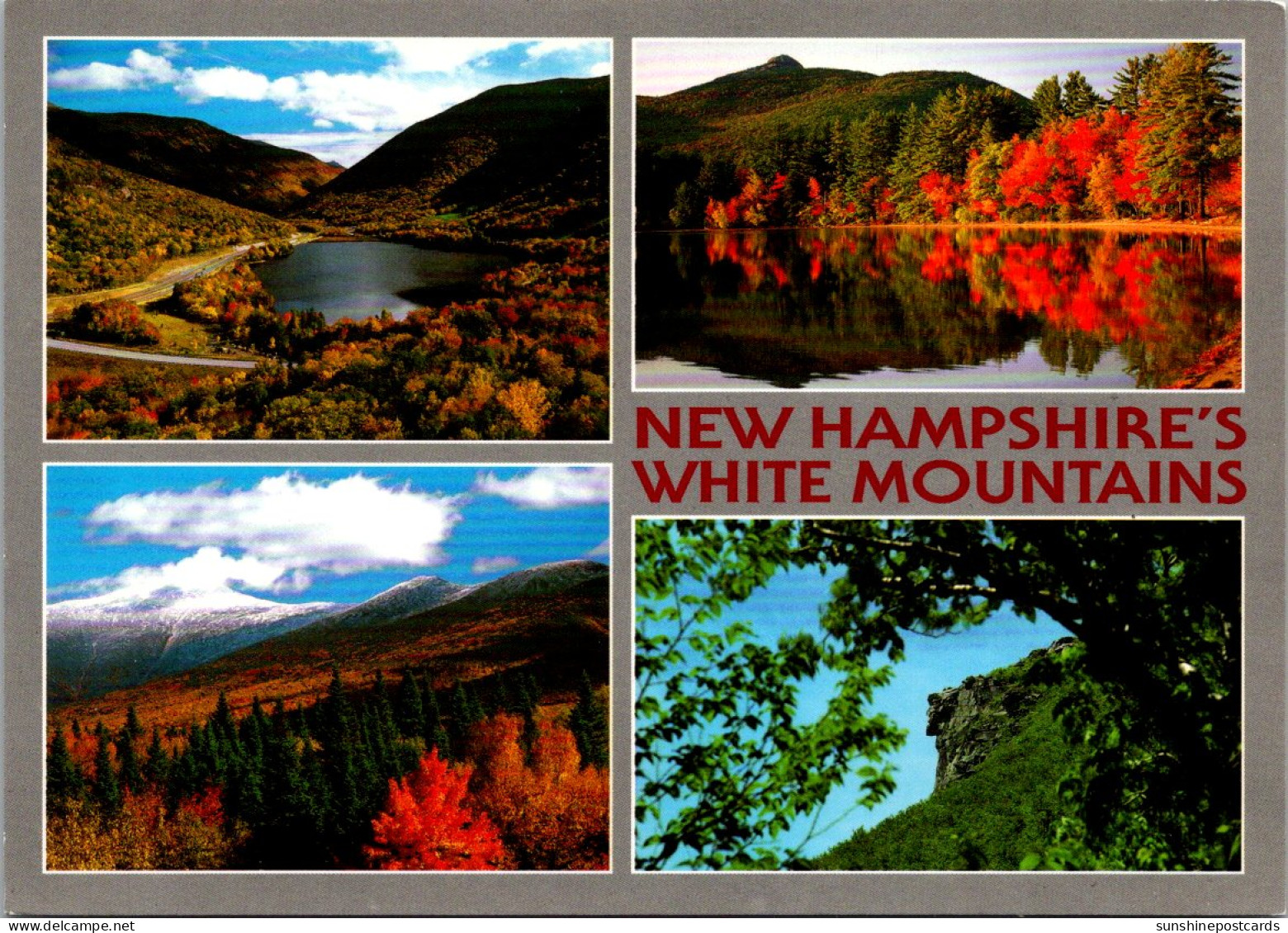 New Hampshire White Mountains Multi View - White Mountains