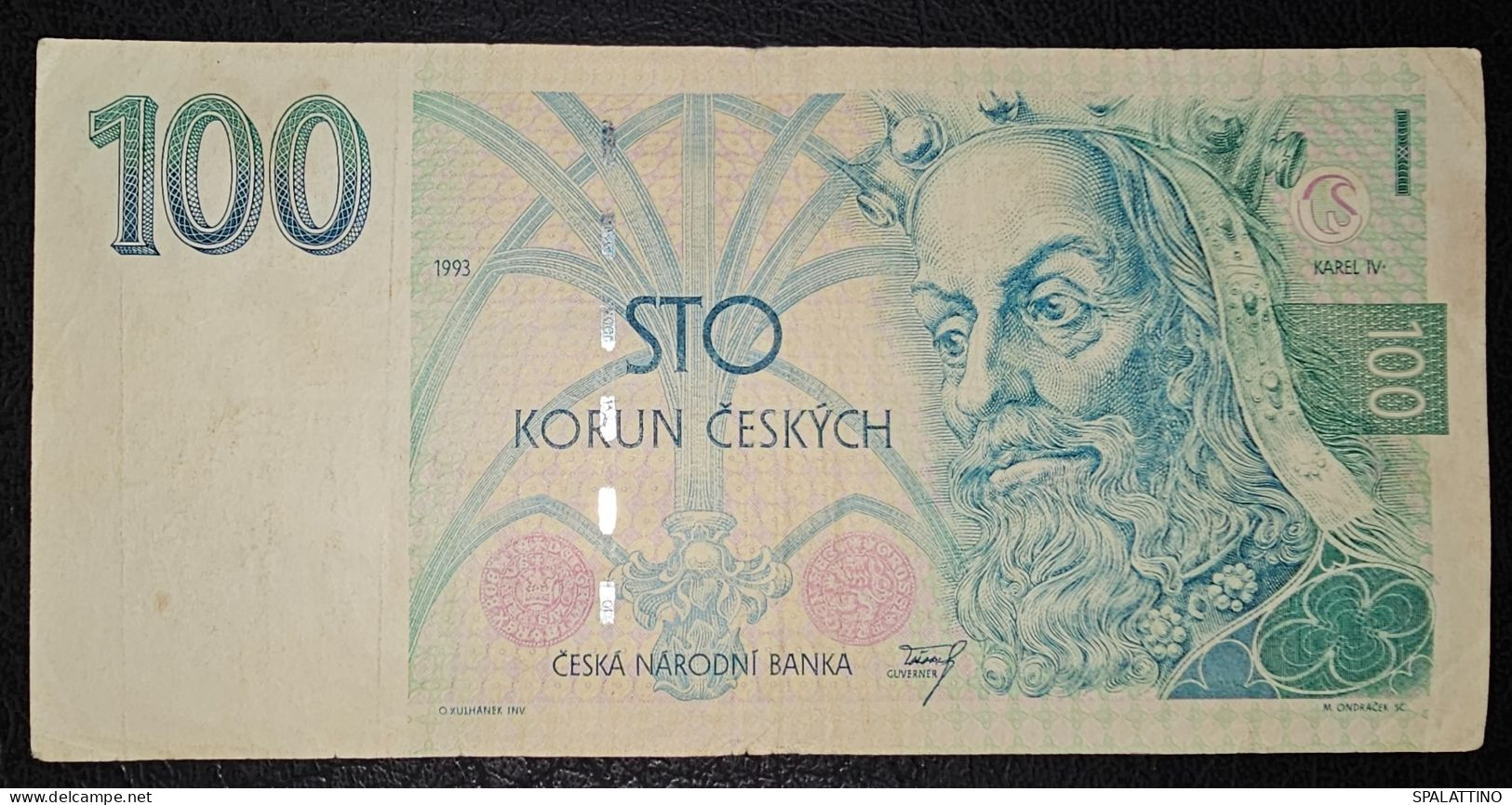 CZECH REPUBLIC- 100 KORUN 1993. - Repubblica Ceca