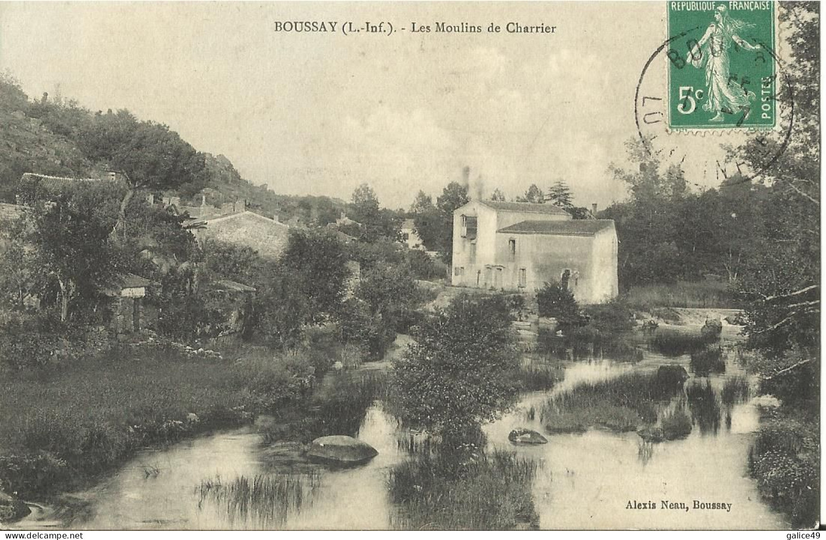 9632 CPA Boussay - Les Moulins De Charrier - Boussay