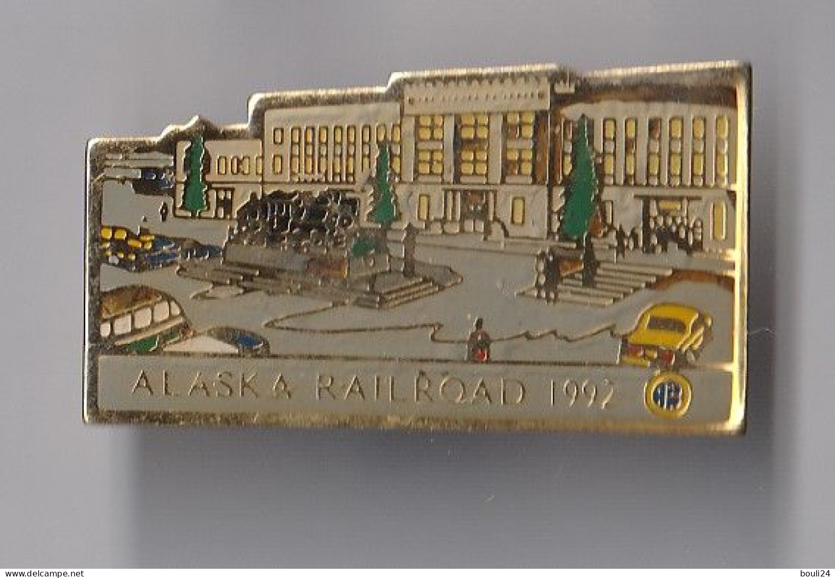 PIN'S THEME  TRANSPORT  ALASKA RAILROAD - Transports