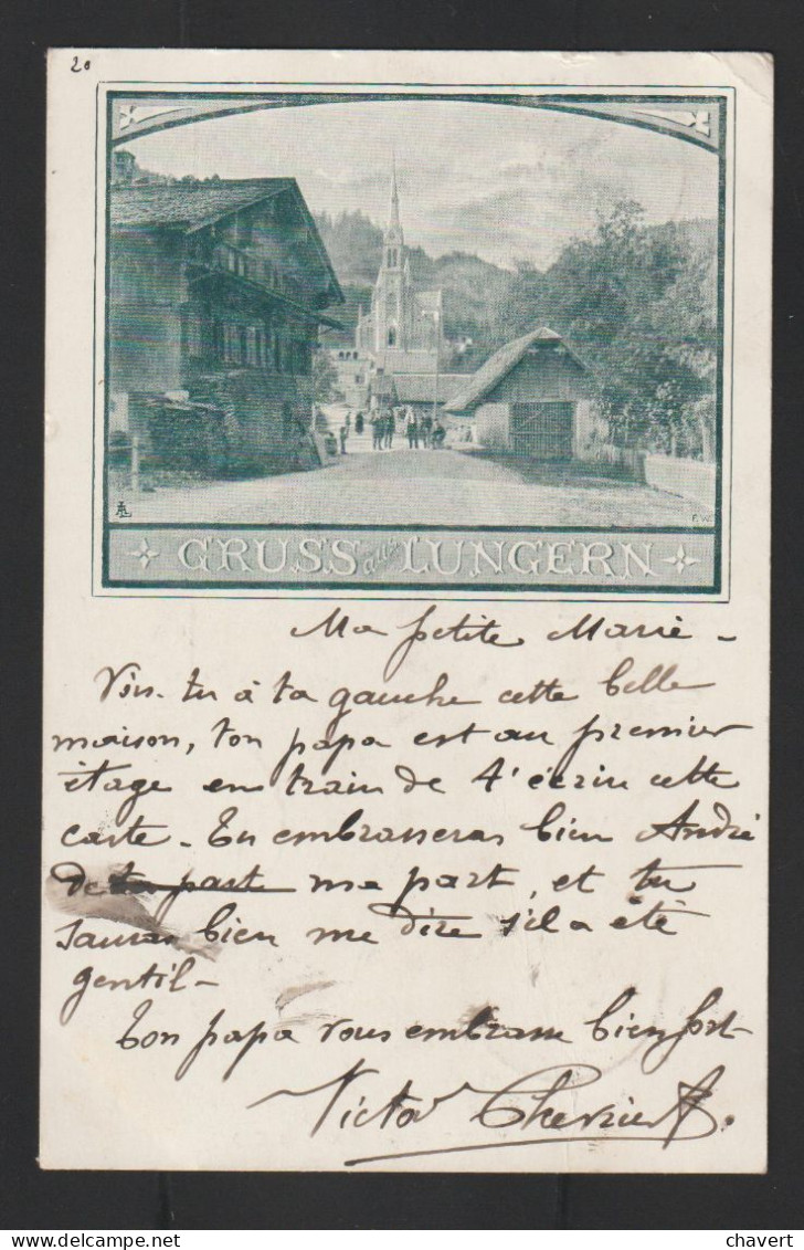 CPA - Suisse - Gruss Aus Lungern 1900 - Lungern