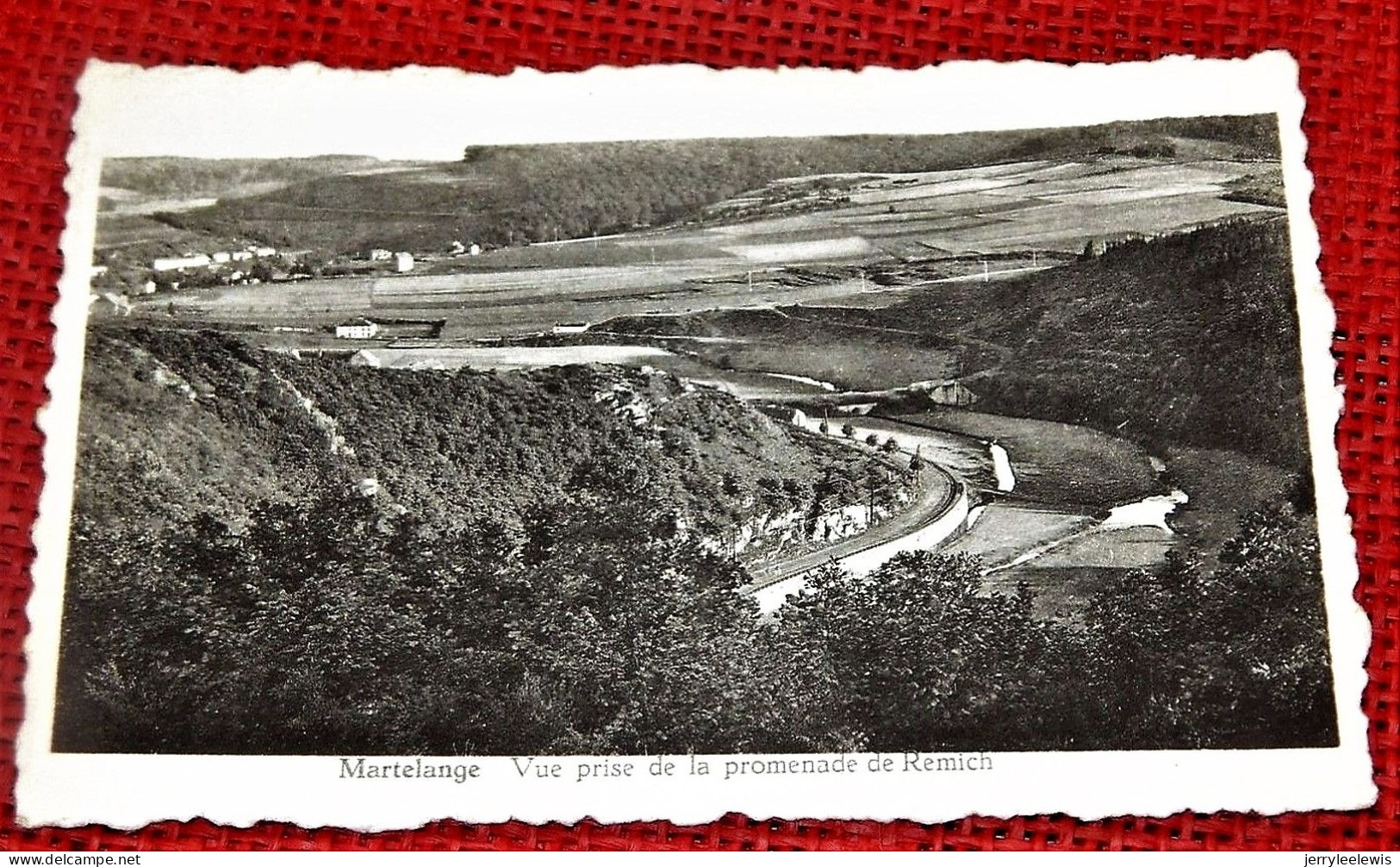 MARTELANGE  -  Vue Prise De La Promenade De Remich - Martelange