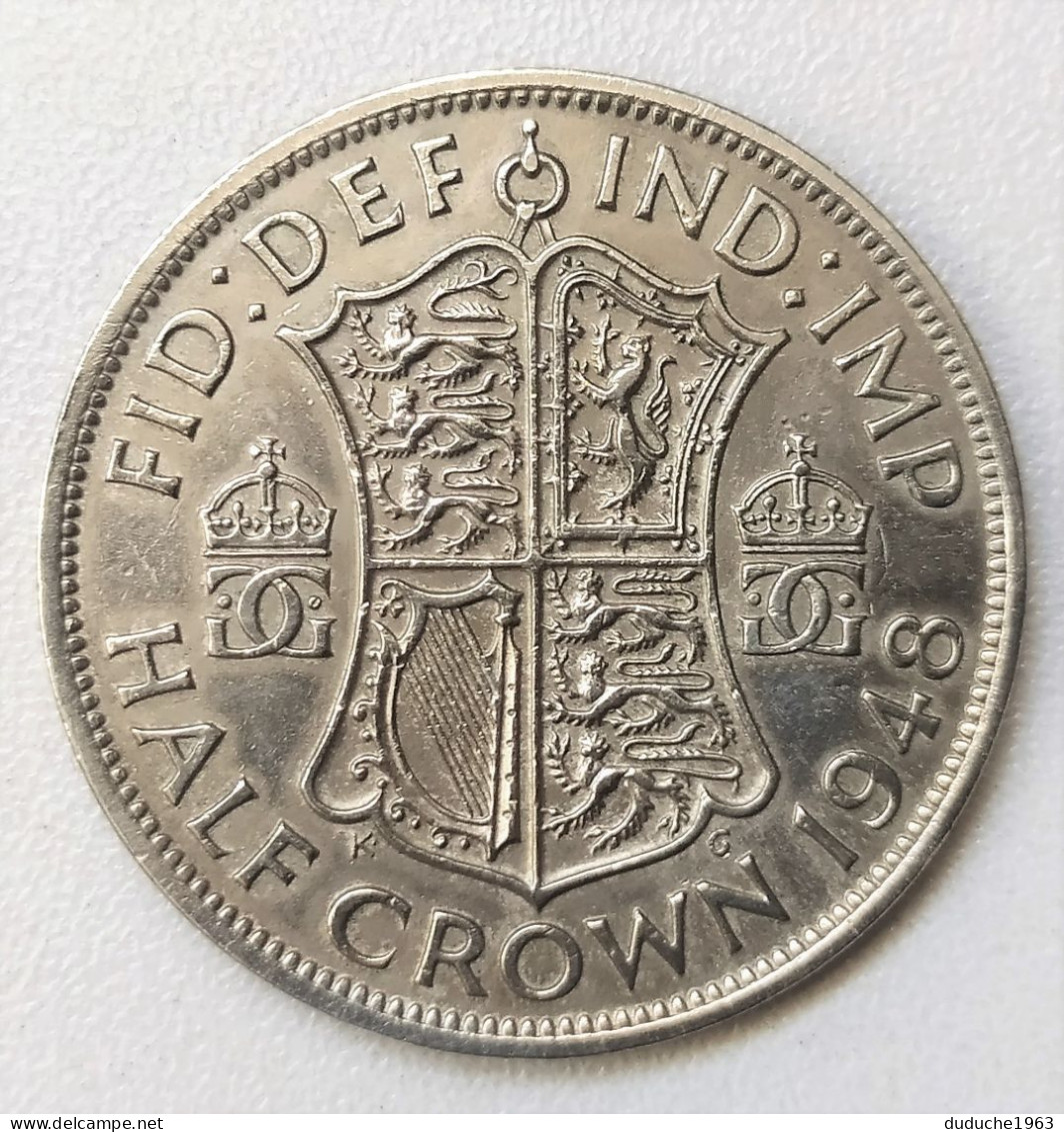Grande Bretagne - Half Crown 1948 - K. 1/2 Crown