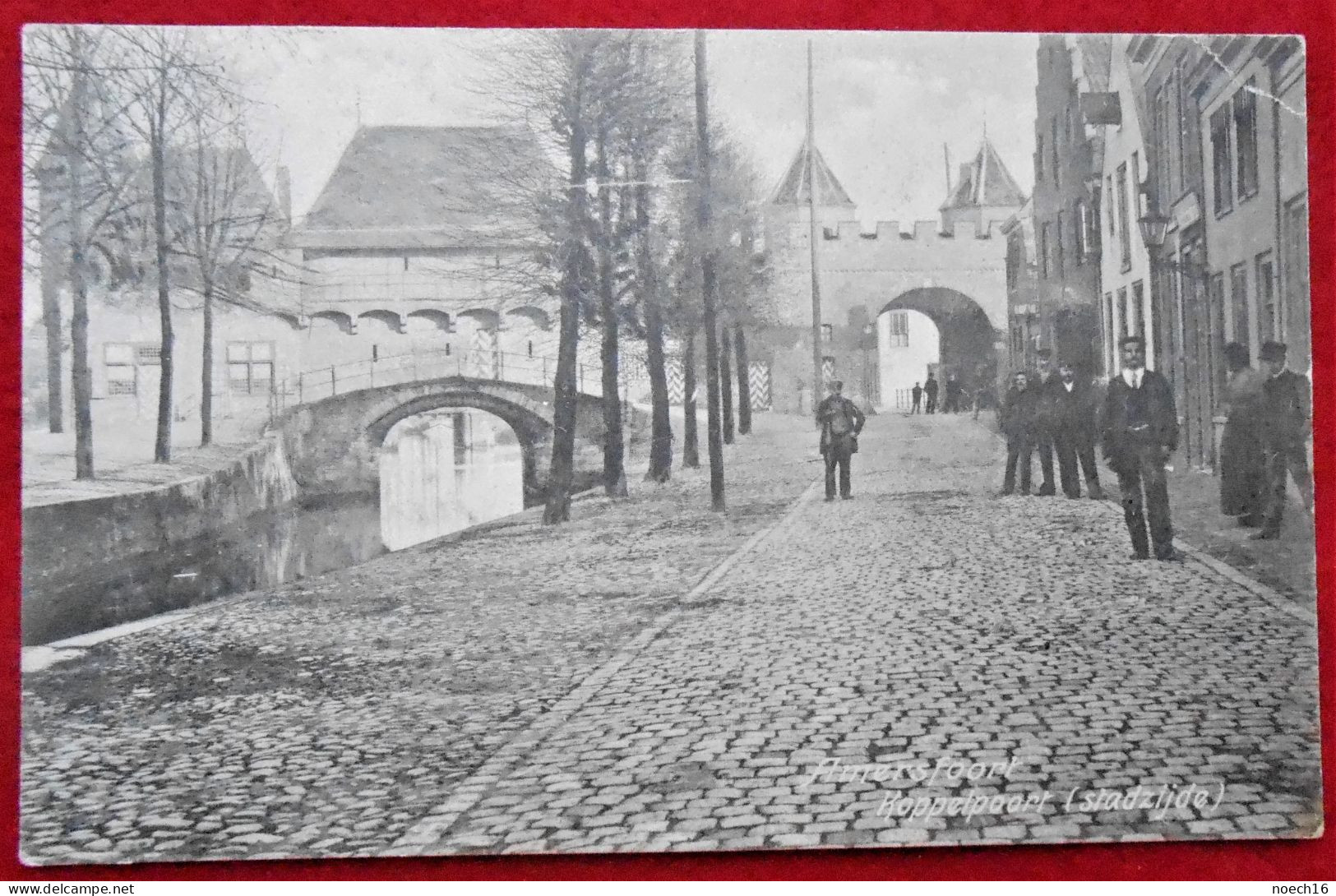 CPA 1906 Amersfoort  Koppelpoort Stadzijde - Courrier Militaire - Amersfoort
