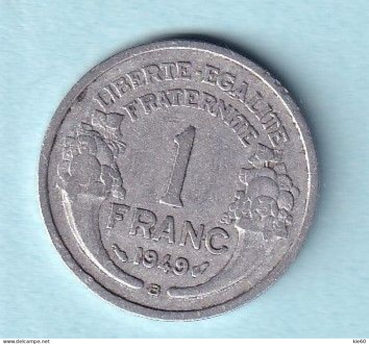 France - 1949- 1 Francs B   - KM885a - 1 Franc