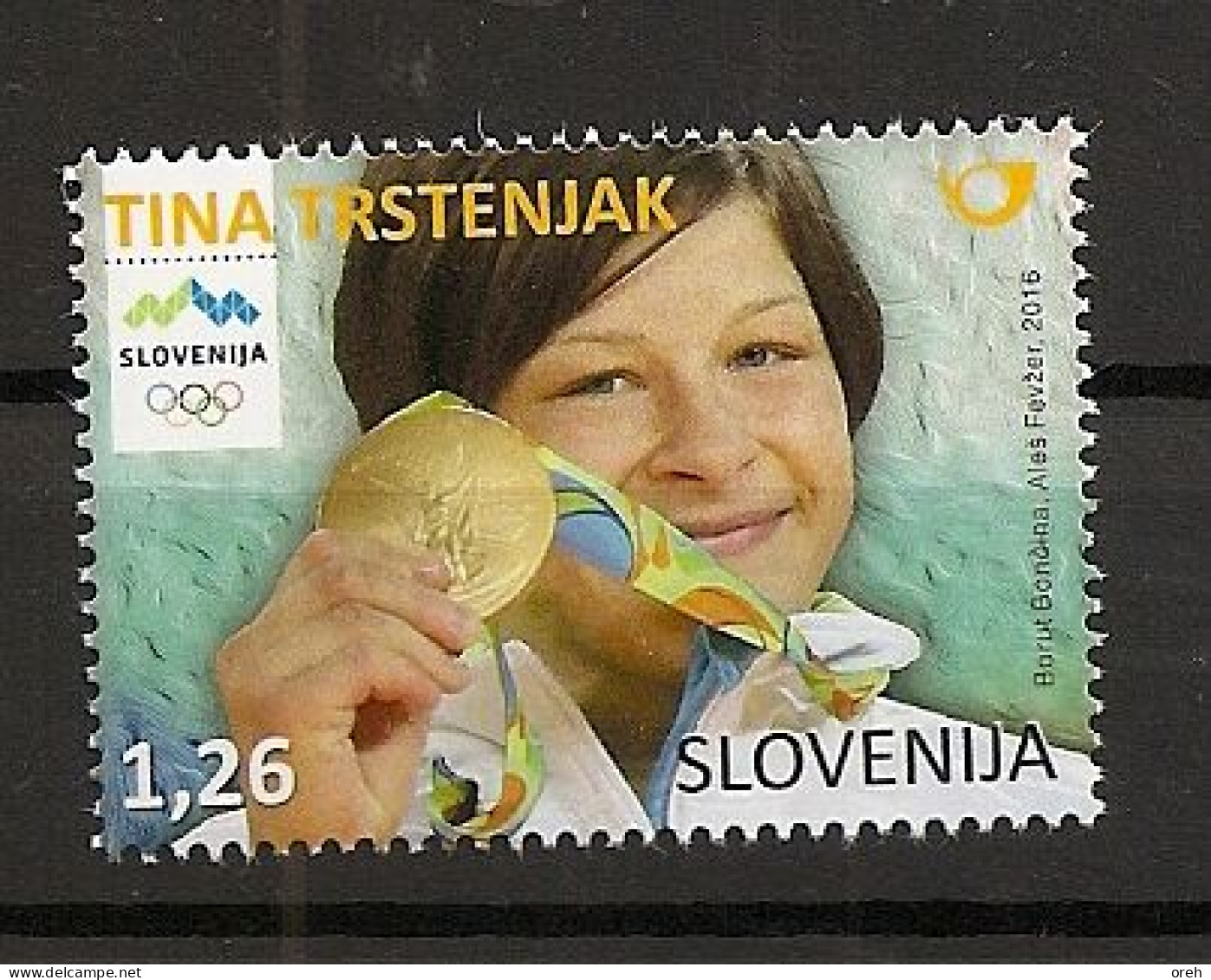 SLOVENIA 2016,OLYPIC GAMES RIO,SPORT,GOLD MEDAL TINA TRSTENJAK,JUDO,,,MNH - Sommer 2016: Rio De Janeiro