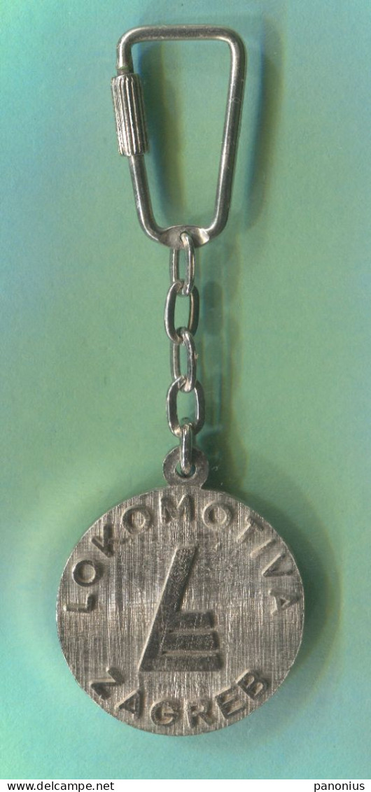 Basketball Pallacanestro Baloncesto - Club LOKOMOTIVA Zagreb Croatia, Old Keychain Keyring - Uniformes, Recordatorios & Misc