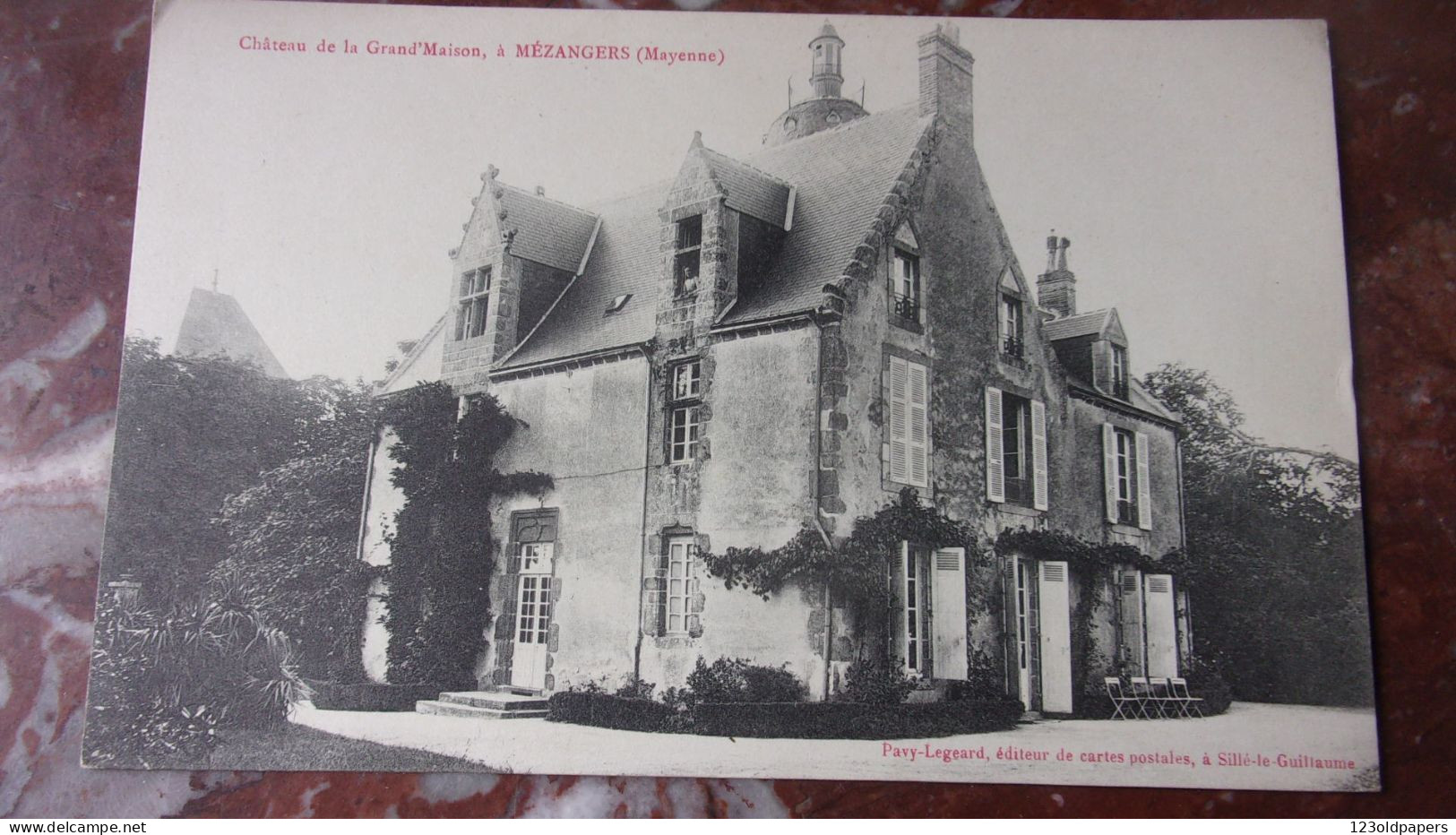 49 MEZANGERS CHATEAU DE LA GRAND MAISON - Sonstige & Ohne Zuordnung