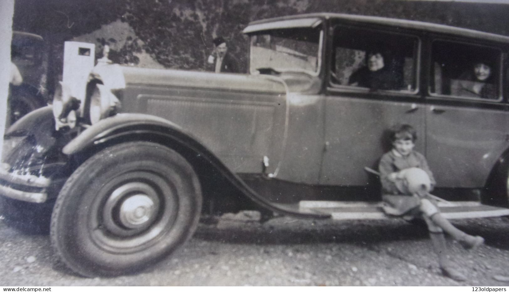 AUTOMOBILE Citroën Type C6. 	 CIRCA 1935  Photo AMATEUR - Voitures De Tourisme