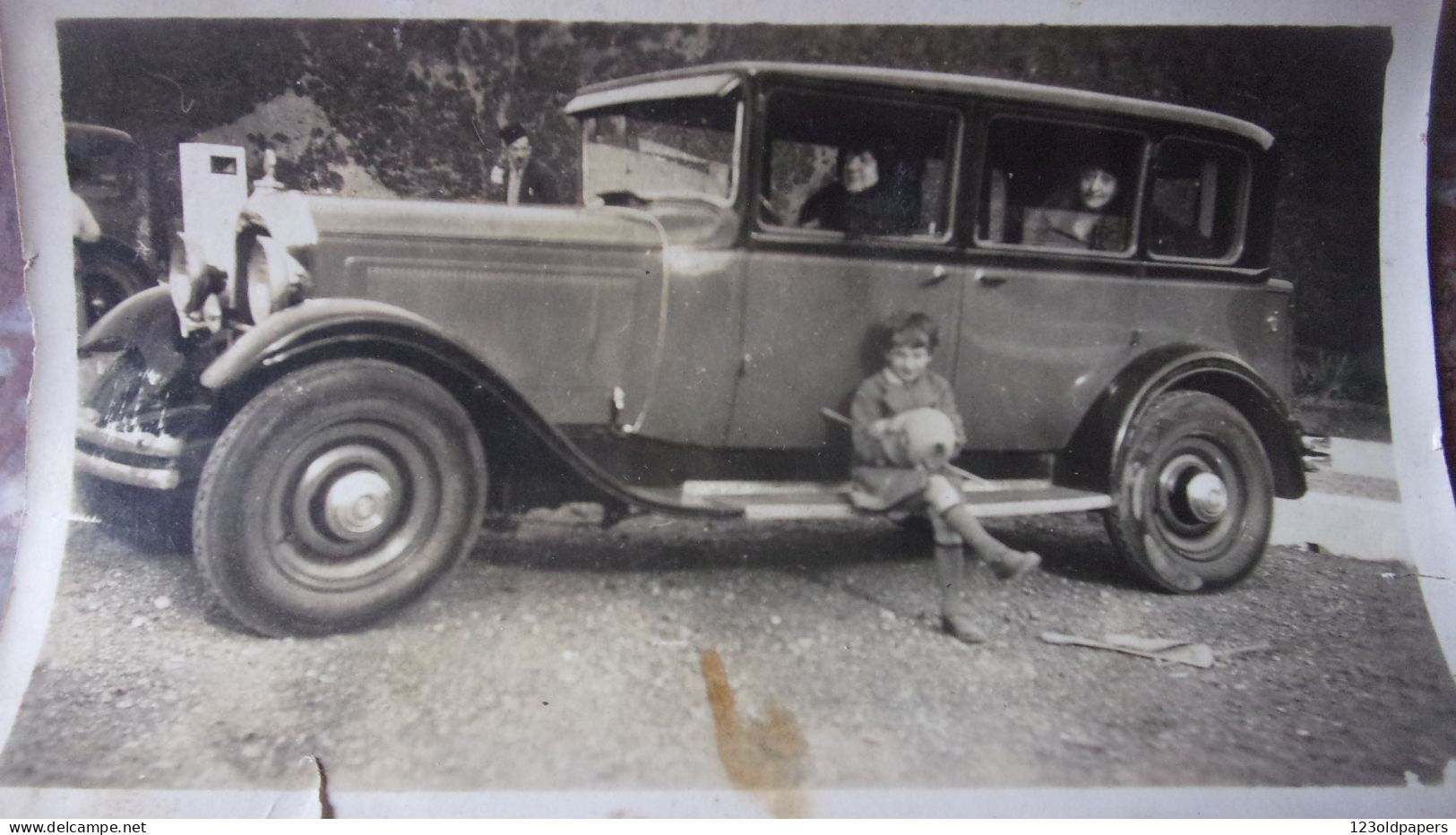 AUTOMOBILE Citroën Type C6. 	 CIRCA 1935  Photo AMATEUR - Voitures De Tourisme