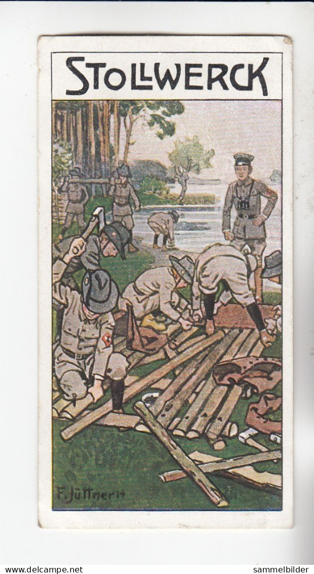 Stollwerck Album No 15 Pfadfinder Über Wasser II    Grp 553#3 Von 1915 - Stollwerck