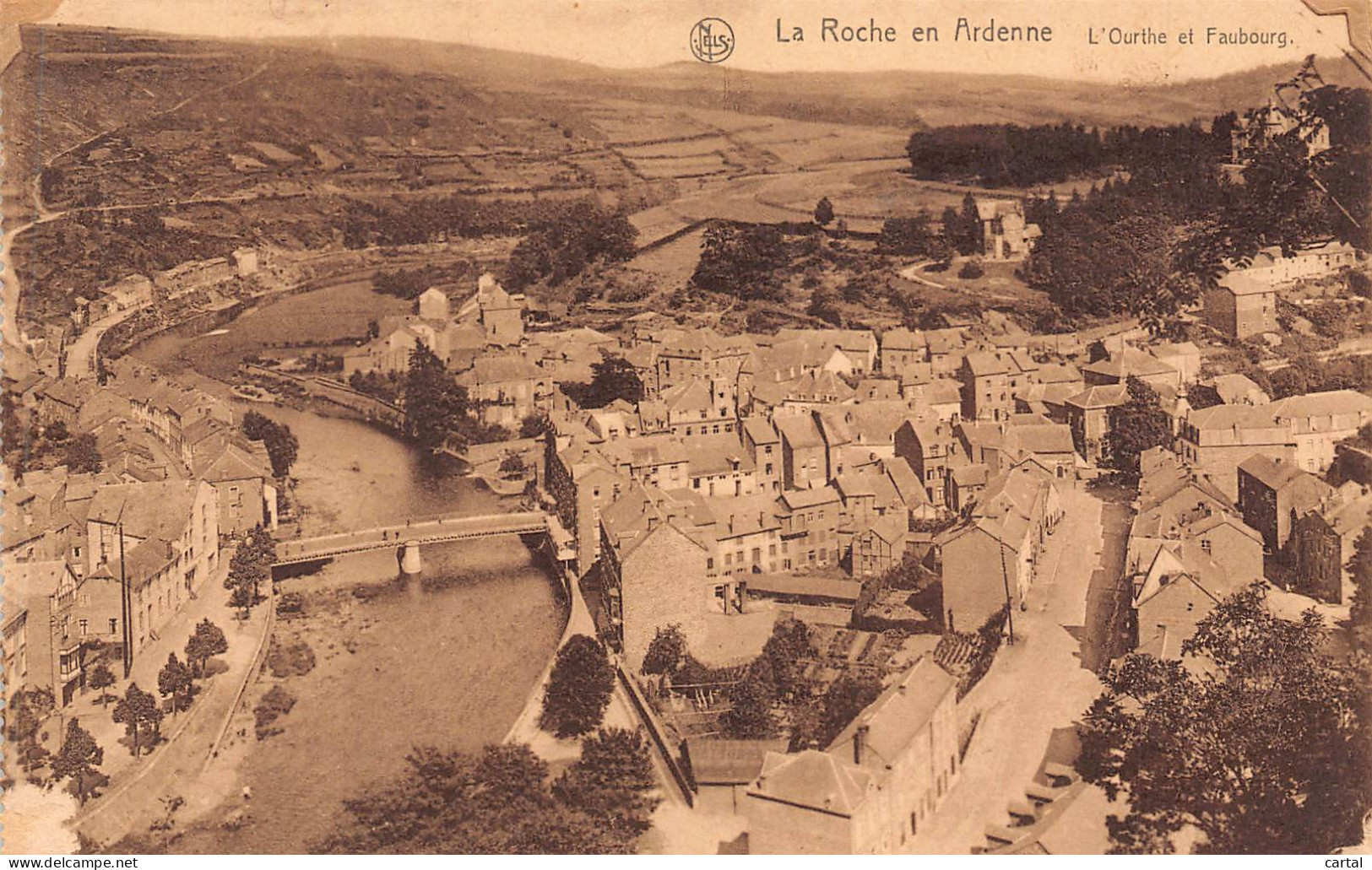 LA ROCHE En ARDENNE - L'Ourthe Et Faubourg - La-Roche-en-Ardenne