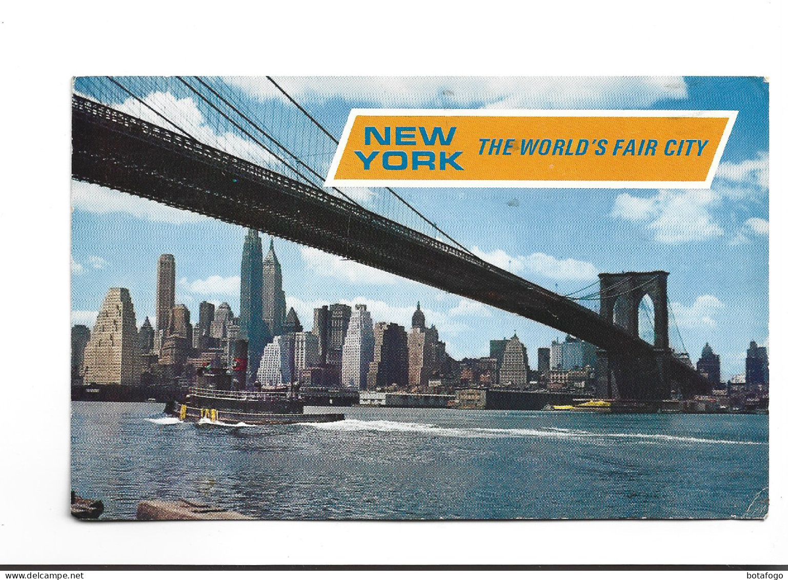 CPA  NEW YORK THE WORLD S FAIR CITY (voir Timbre) - Panoramic Views