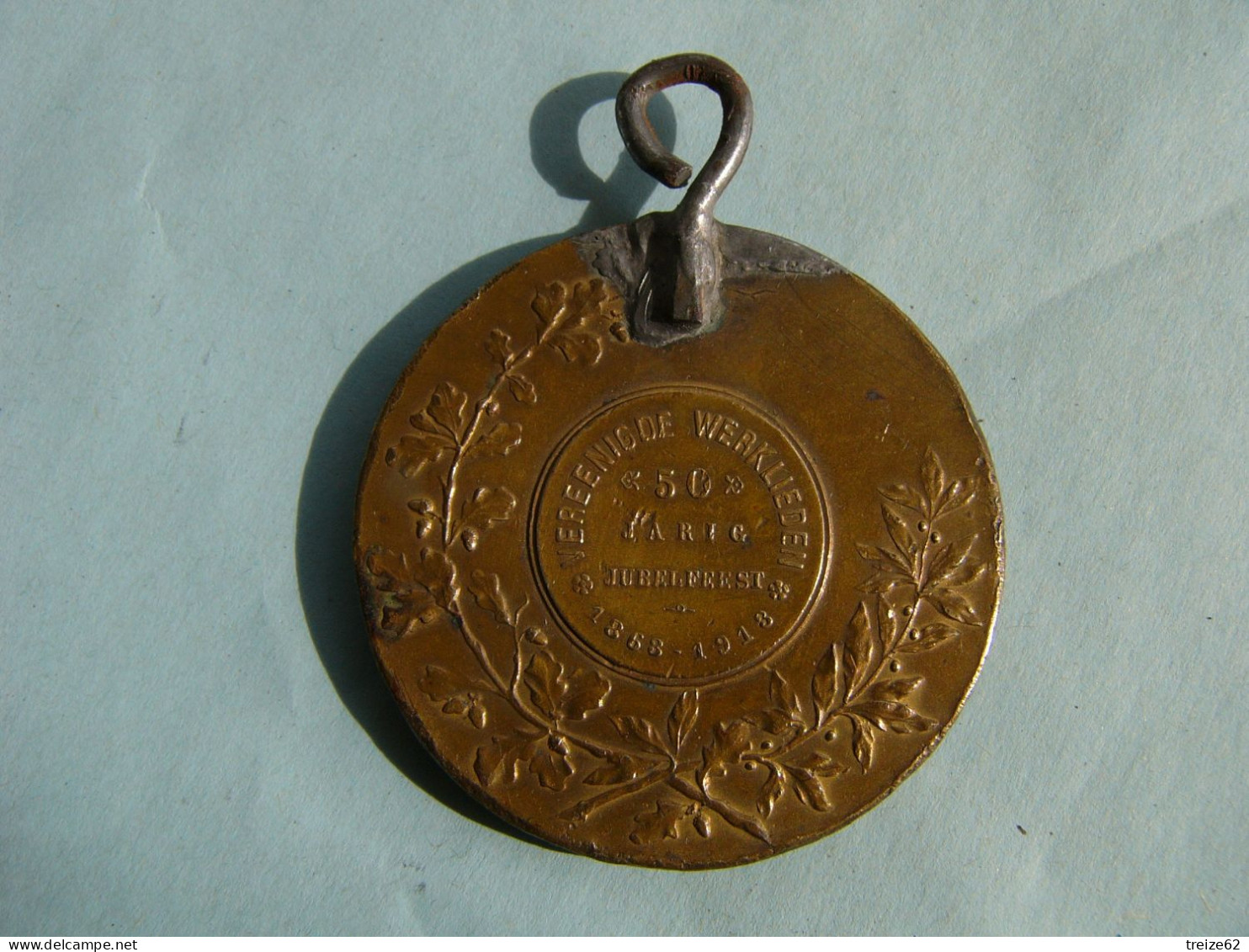 Médaille Belgique Belgie 1863 - 1913 ??????????? - Monarchia / Nobiltà