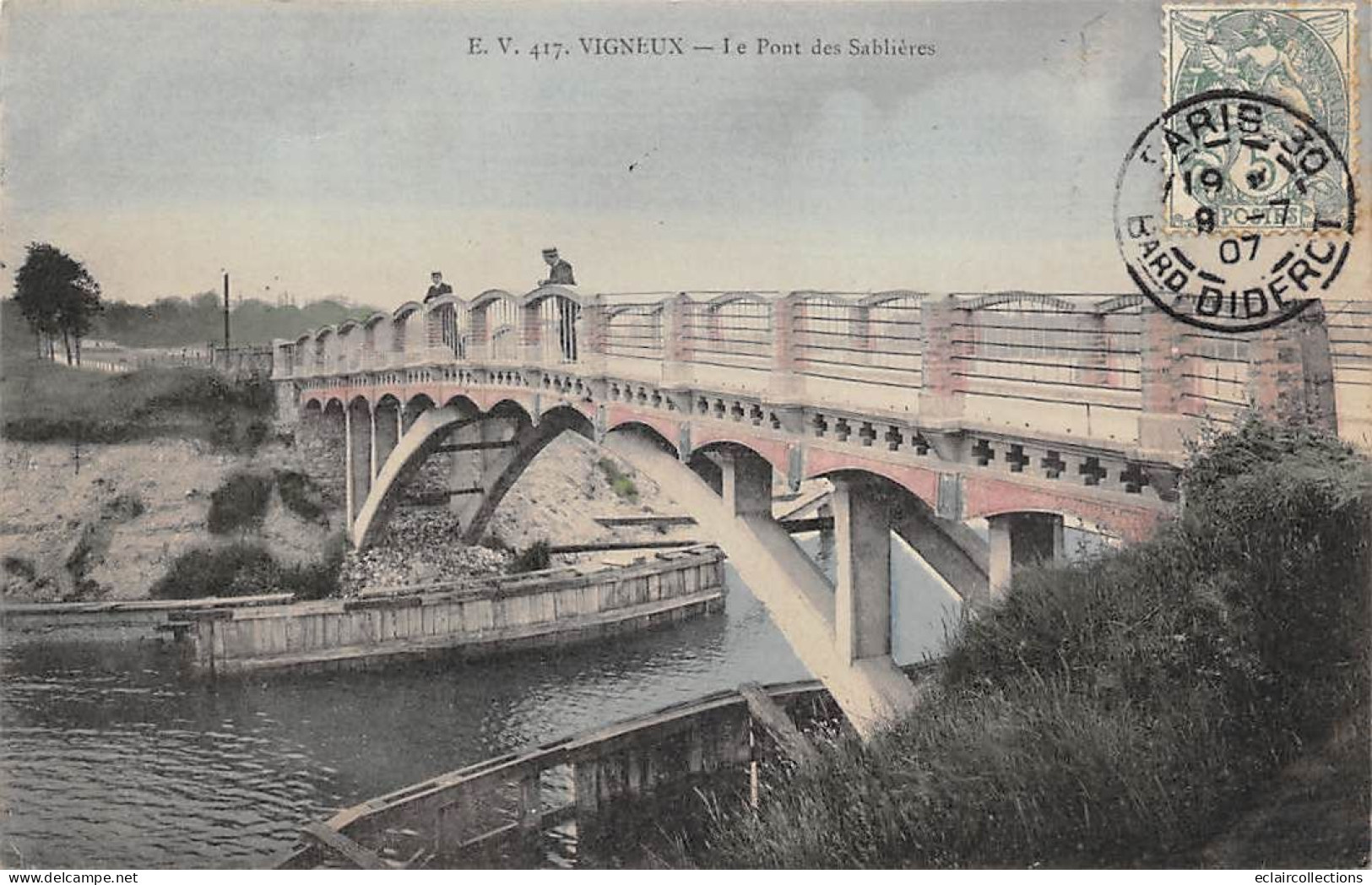 Vigneux Sur Seine             91        Le Pont Des Sablières            (voir Scan) - Vigneux Sur Seine