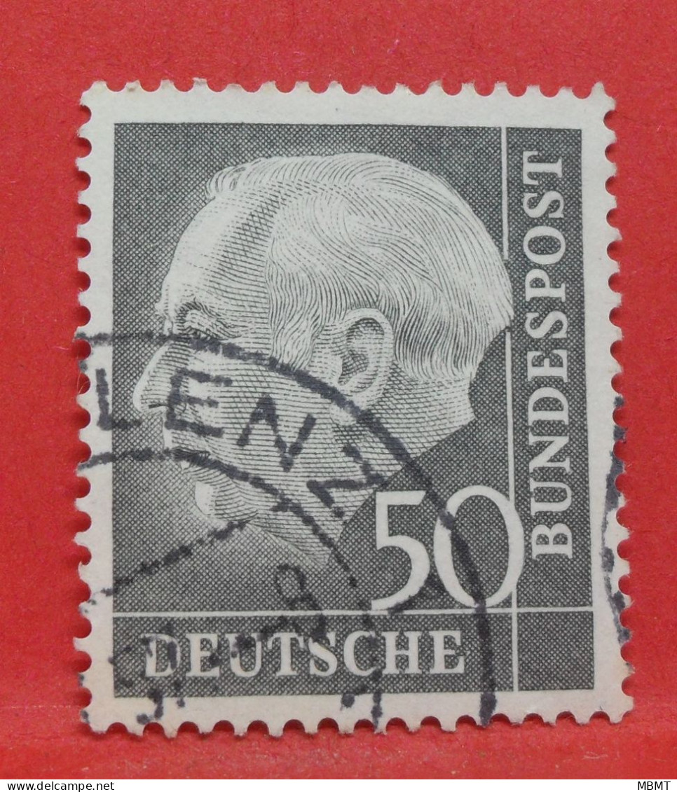 N°79 - 50 Pfennig - Année 1954 - Timbre Oblitéré Allemagne Bundespost - - Gebraucht