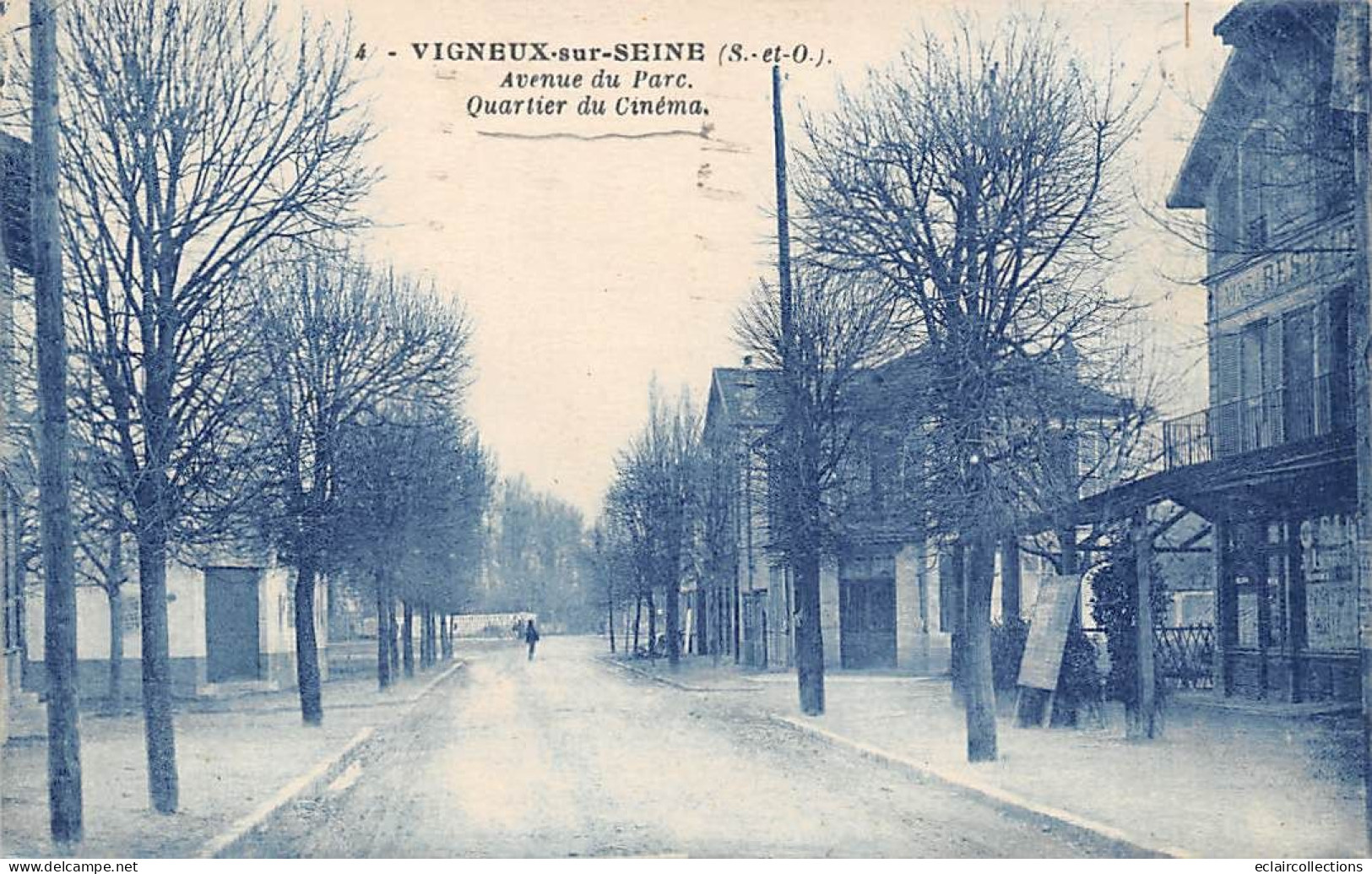 Vigneux Sur Seine             91      Avenue Du Parc. Quartier Du Cinéma              (voir Scan) - Vigneux Sur Seine