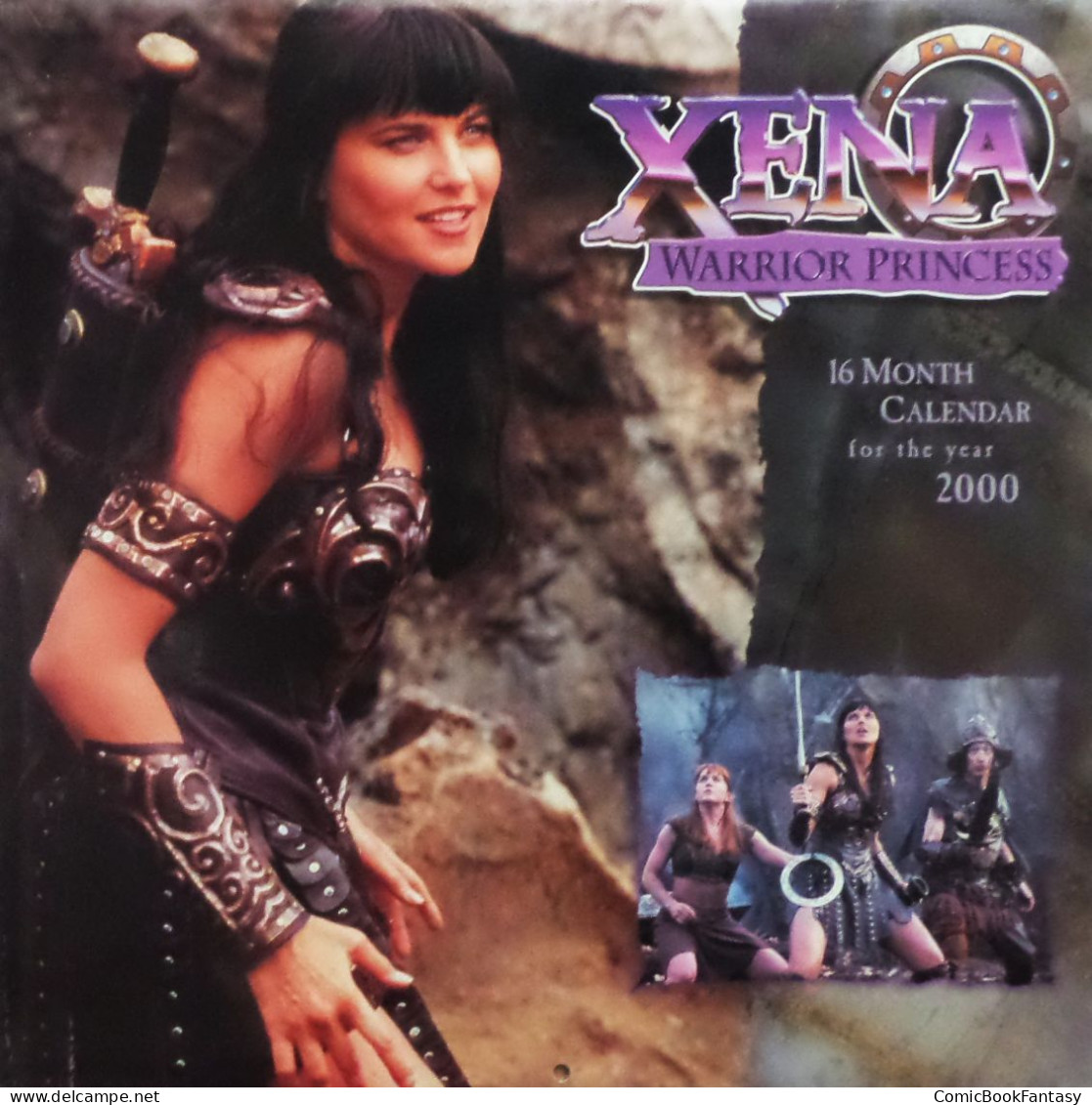 Xena Warrior Princess 2000 Wall Calendar - New & Sealed. Collectible - Big : 1991-00