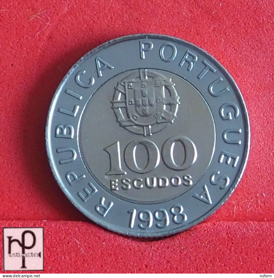 PORTUGAL 100 ESCUDOS 1998 -    KM# 645,1 - (Nº55909) - Portugal