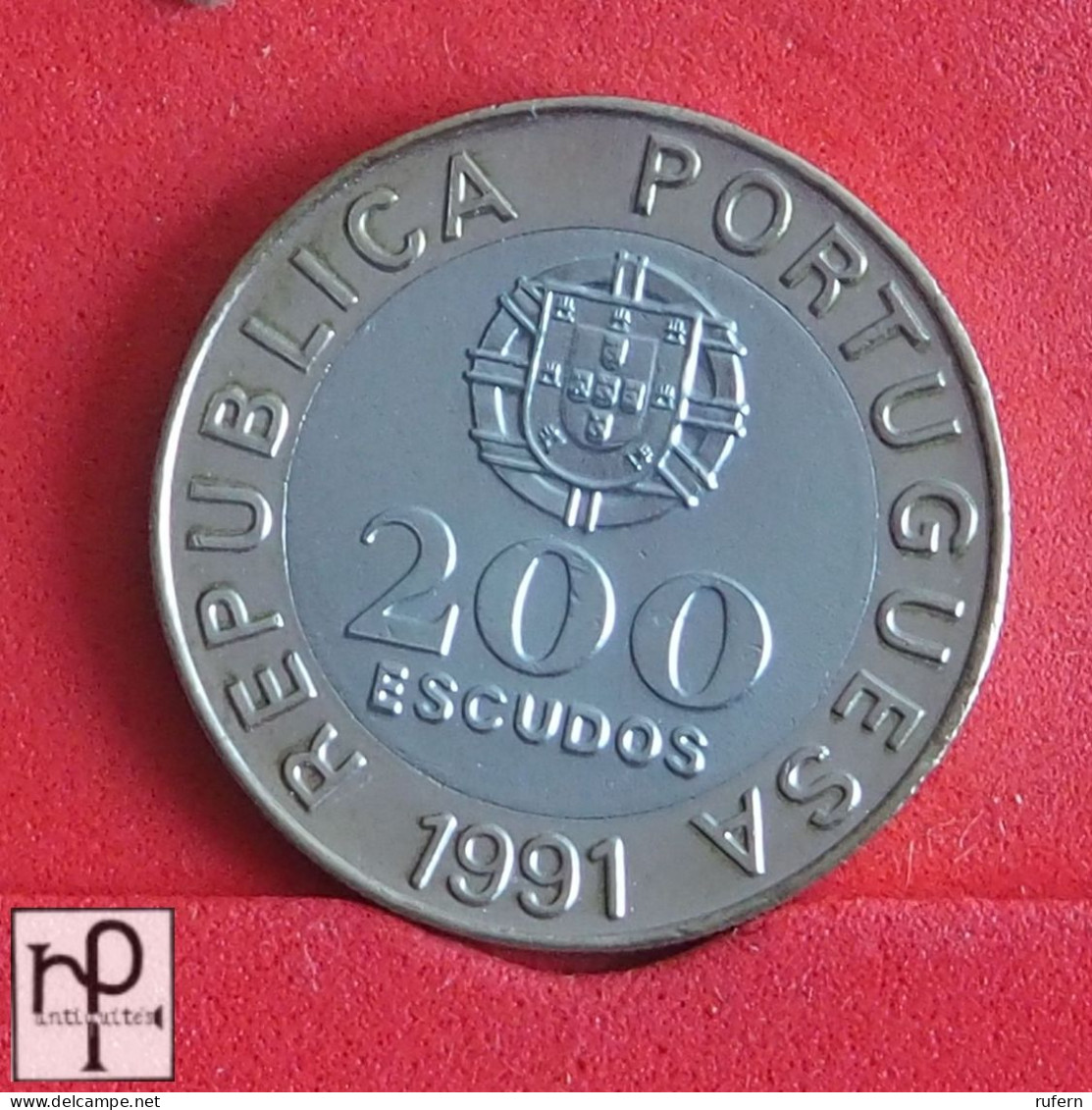 PORTUGAL 200 ESCUDOS 1991 -    KM# 655 - (Nº55912) - Portugal