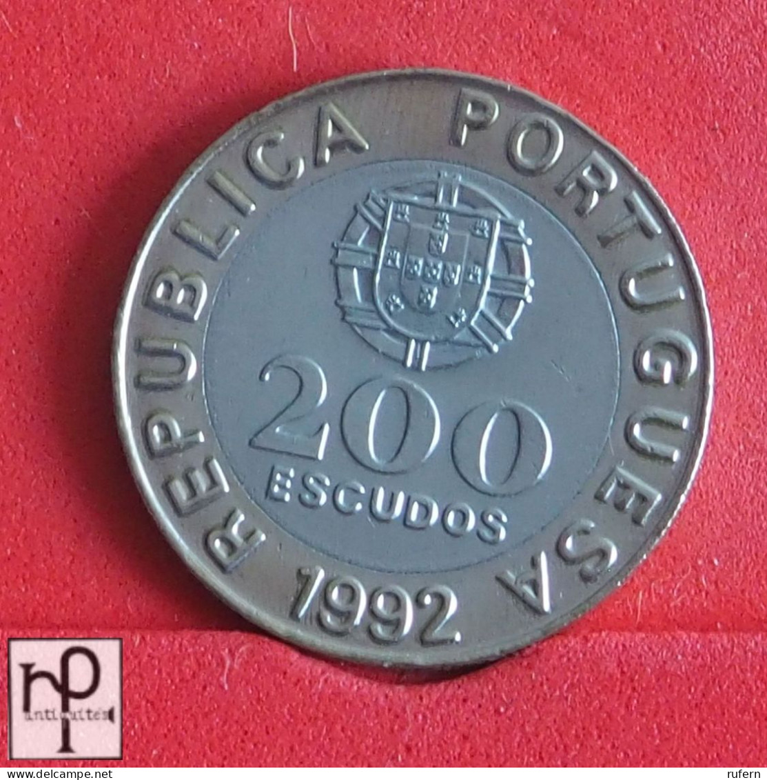 PORTUGAL 200 ESCUDOS 1992 -    KM# 655 - (Nº55913) - Portugal